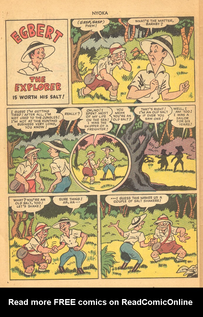 Read online Nyoka the Jungle Girl (1945) comic -  Issue #37 - 42