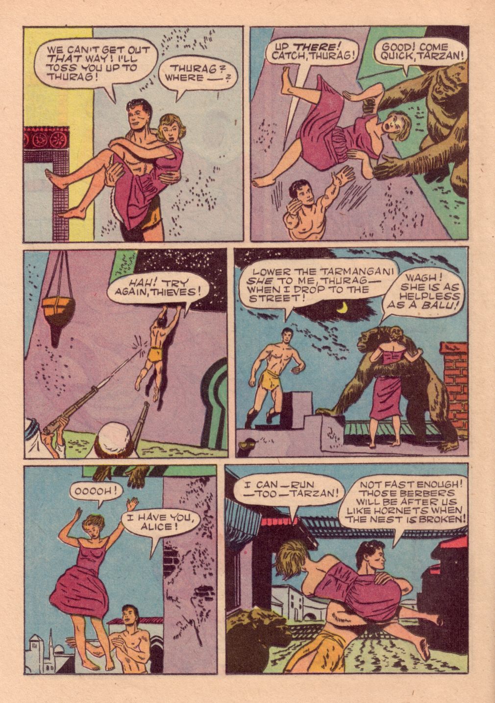 Read online Tarzan (1948) comic -  Issue #29 - 24