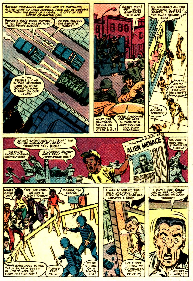 Read online ROM (1979) comic -  Issue #23 - 3