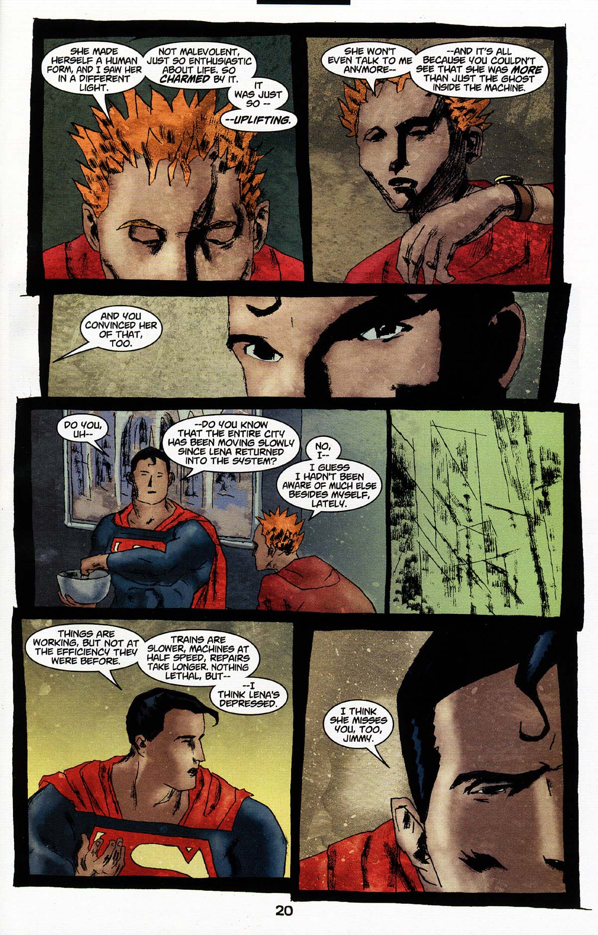 Read online Superman: Metropolis comic -  Issue #7 - 21