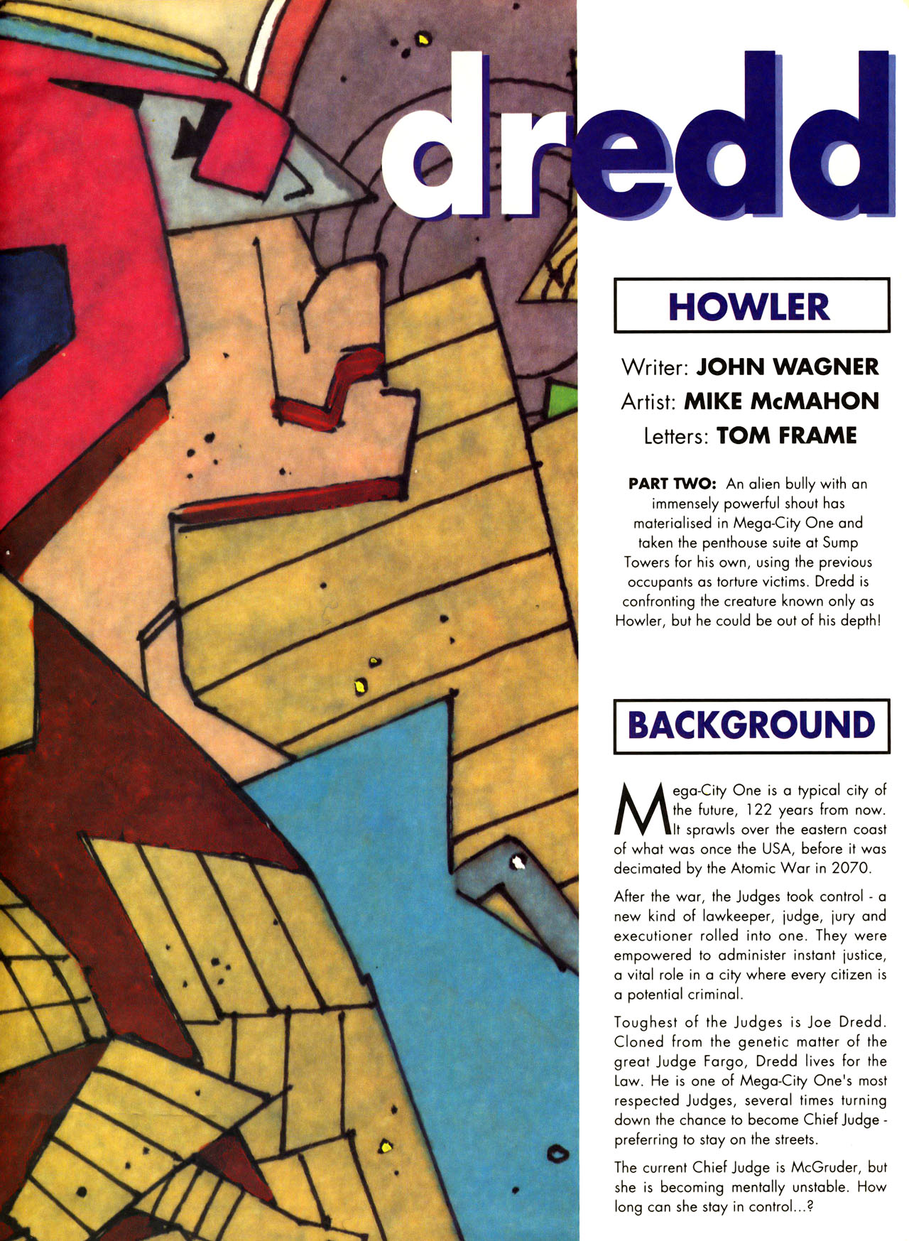 Read online Judge Dredd: The Megazine (vol. 2) comic -  Issue #54 - 3
