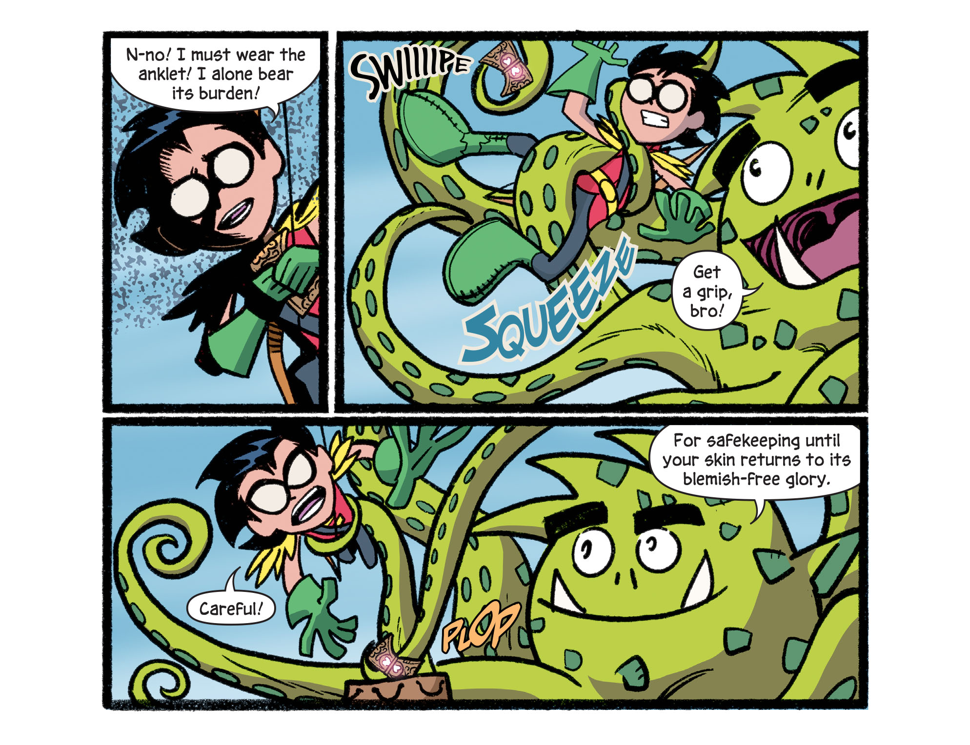 Read online Teen Titans Go! Roll With It! comic -  Issue #6 - 9