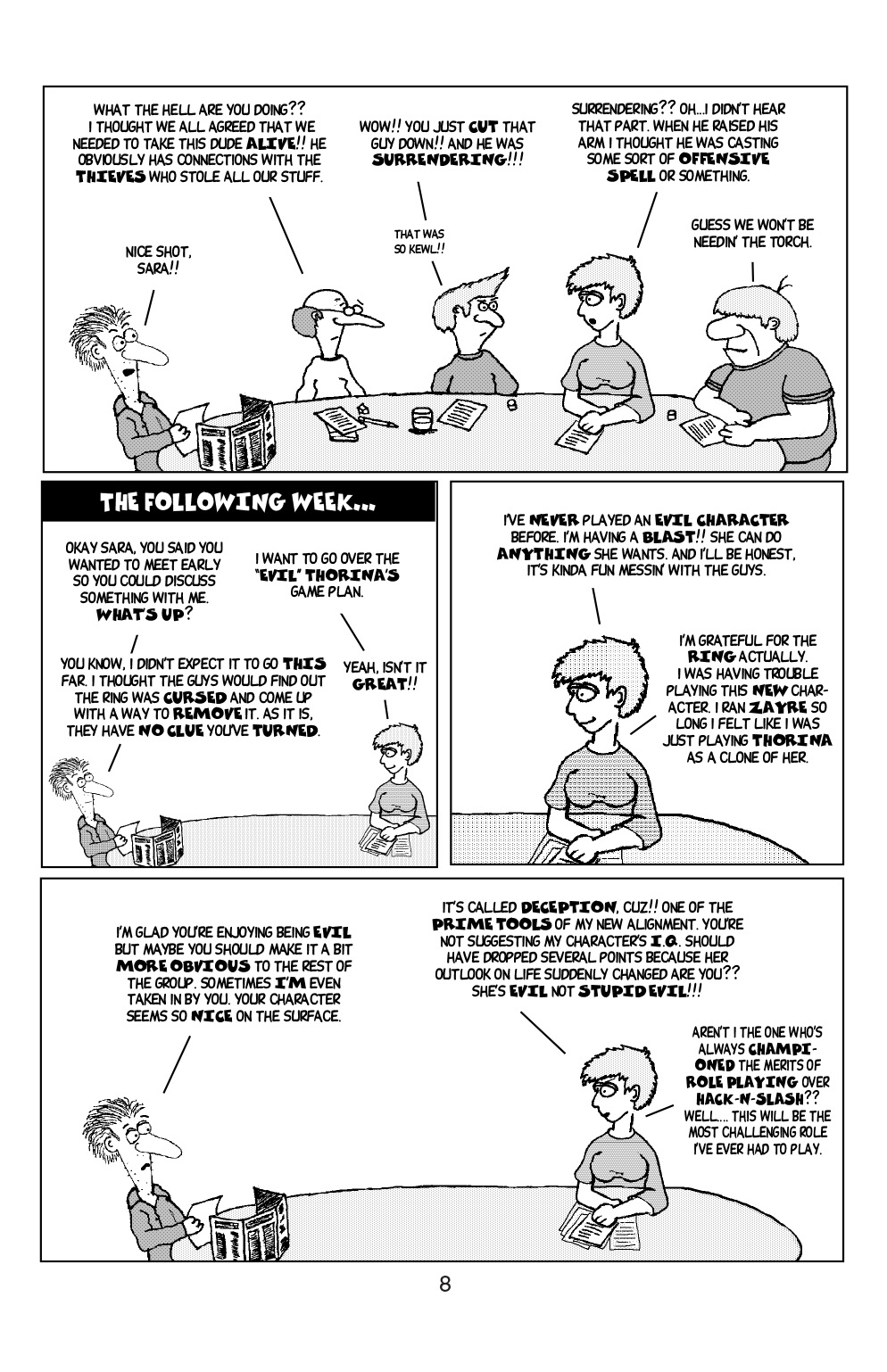 Read online Knights of the Dinner Table comic -  Issue #21 - 10