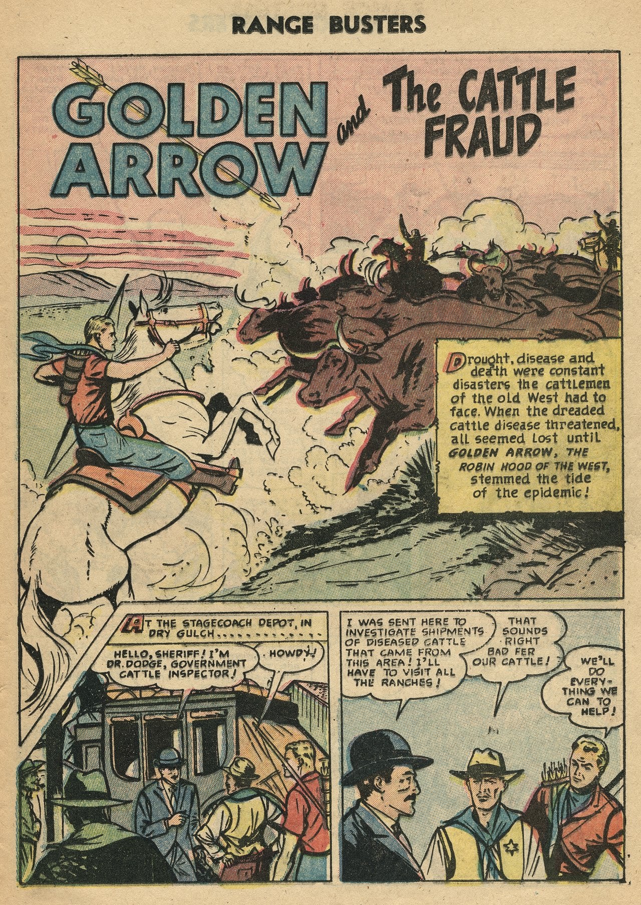 Read online Range Busters comic -  Issue #10 - 25