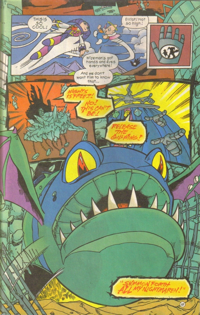 Read online NiGHTS into Dreams... comic -  Issue #1 - 20