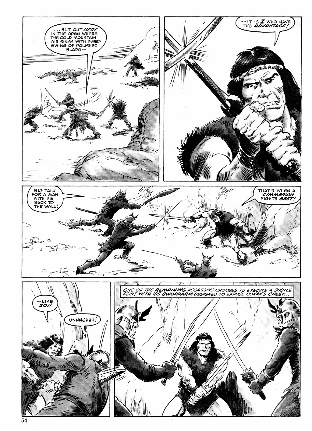 Read online The Savage Sword Of Conan comic -  Issue #84 - 54