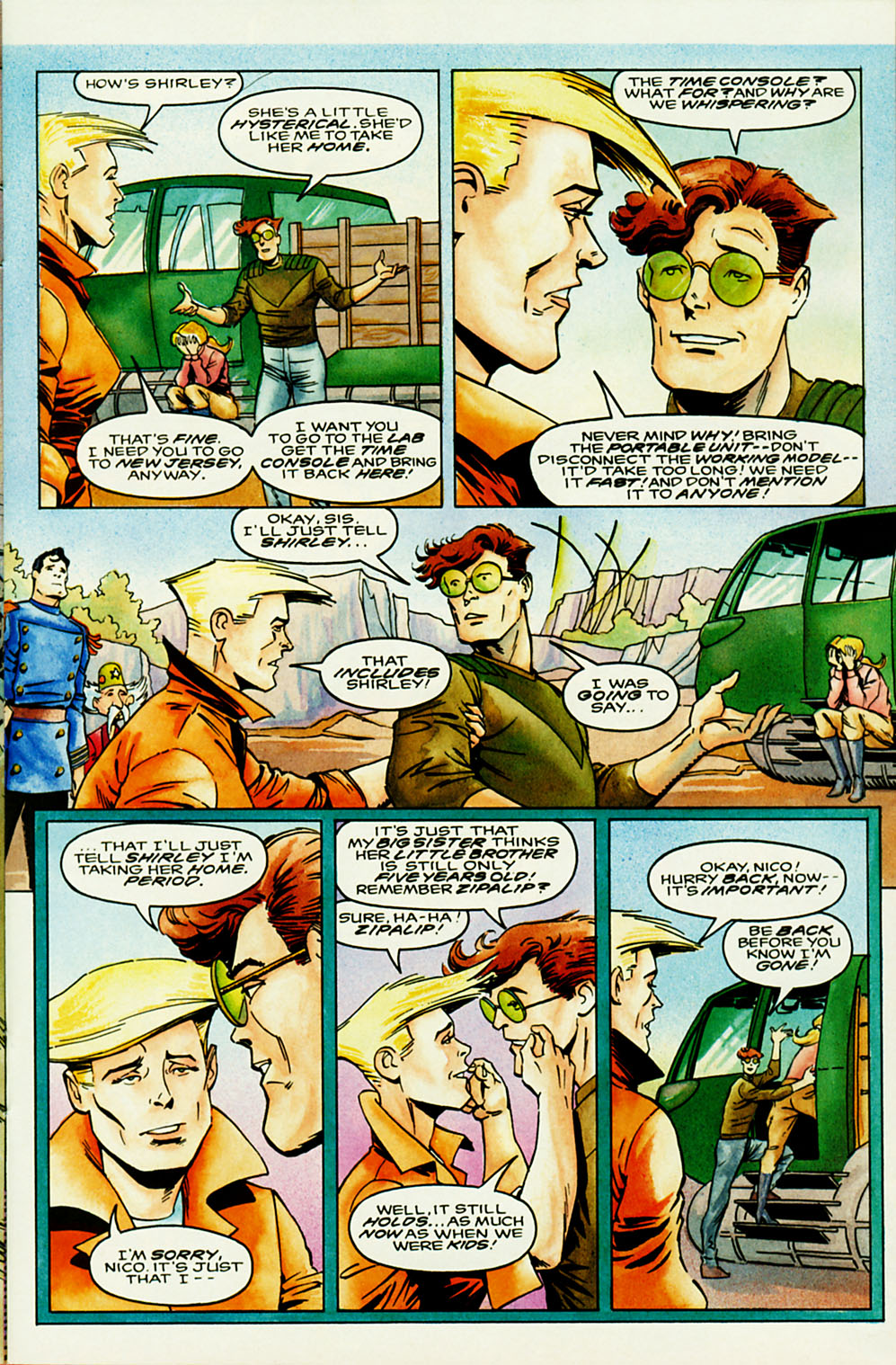 Read online Captain Sternn: Running Out of Time comic -  Issue #2 - 18