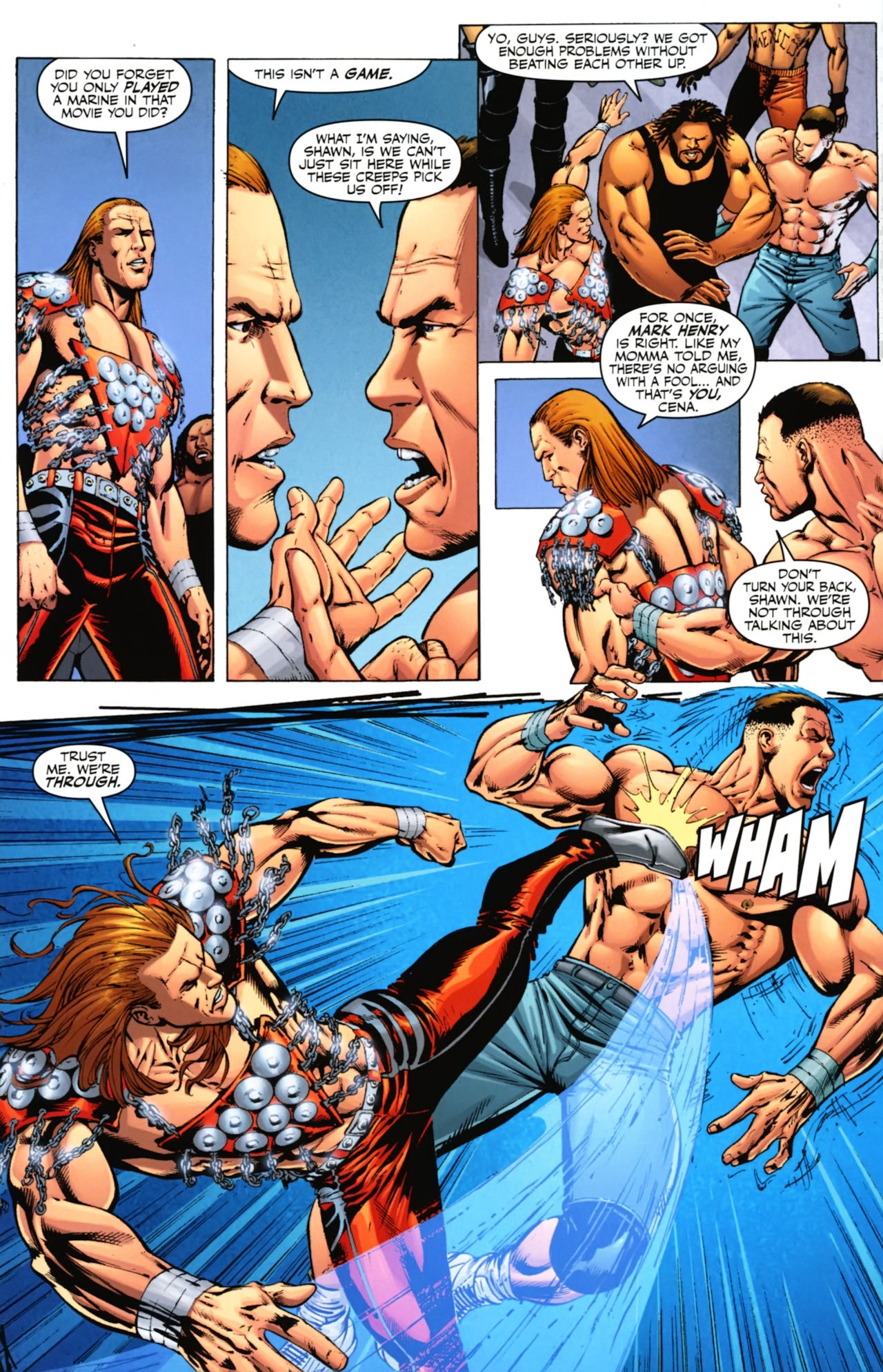 Read online WWE Heroes comic -  Issue #3 - 14