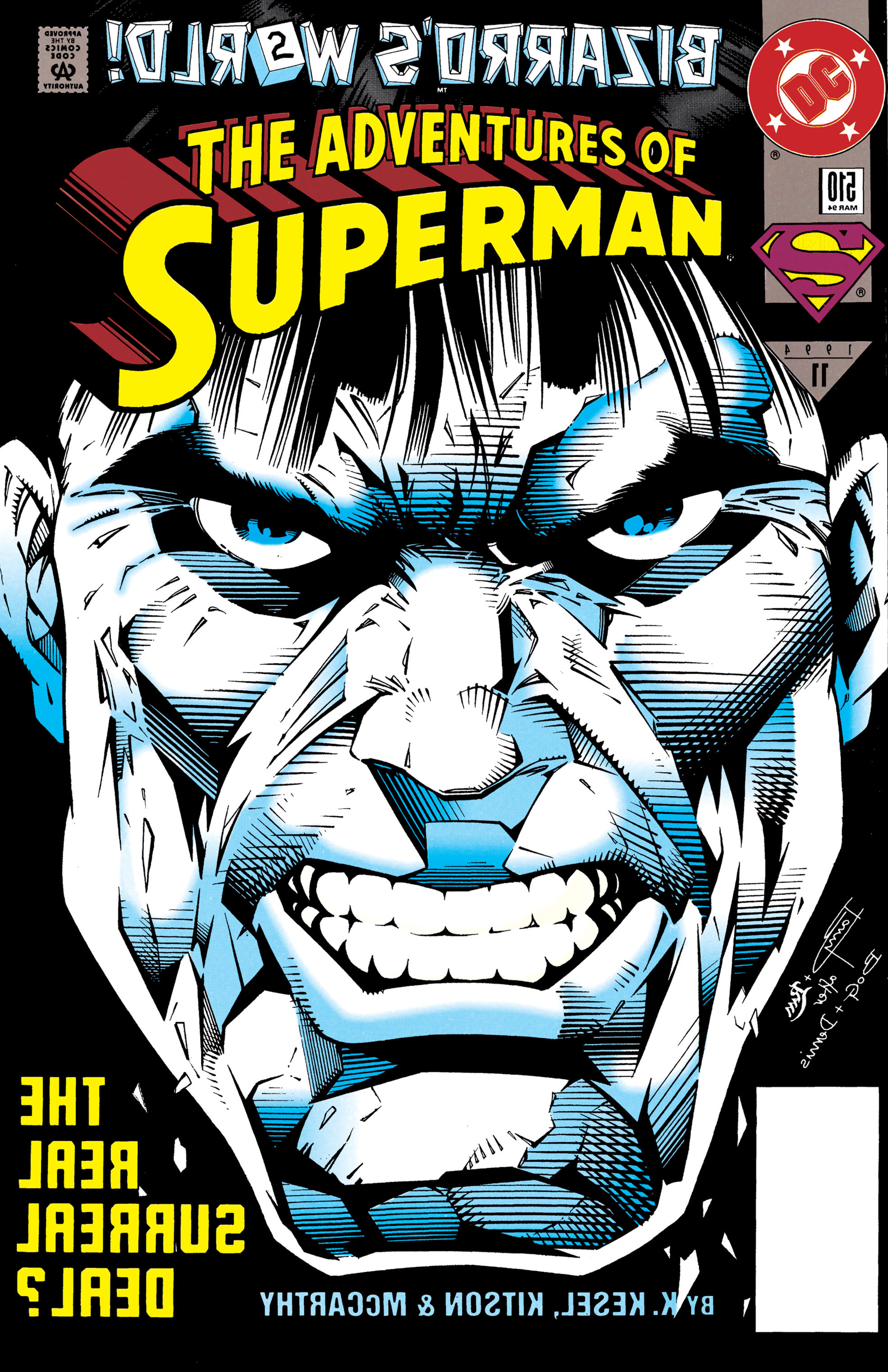Read online Adventures of Superman (1987) comic -  Issue #510 - 1