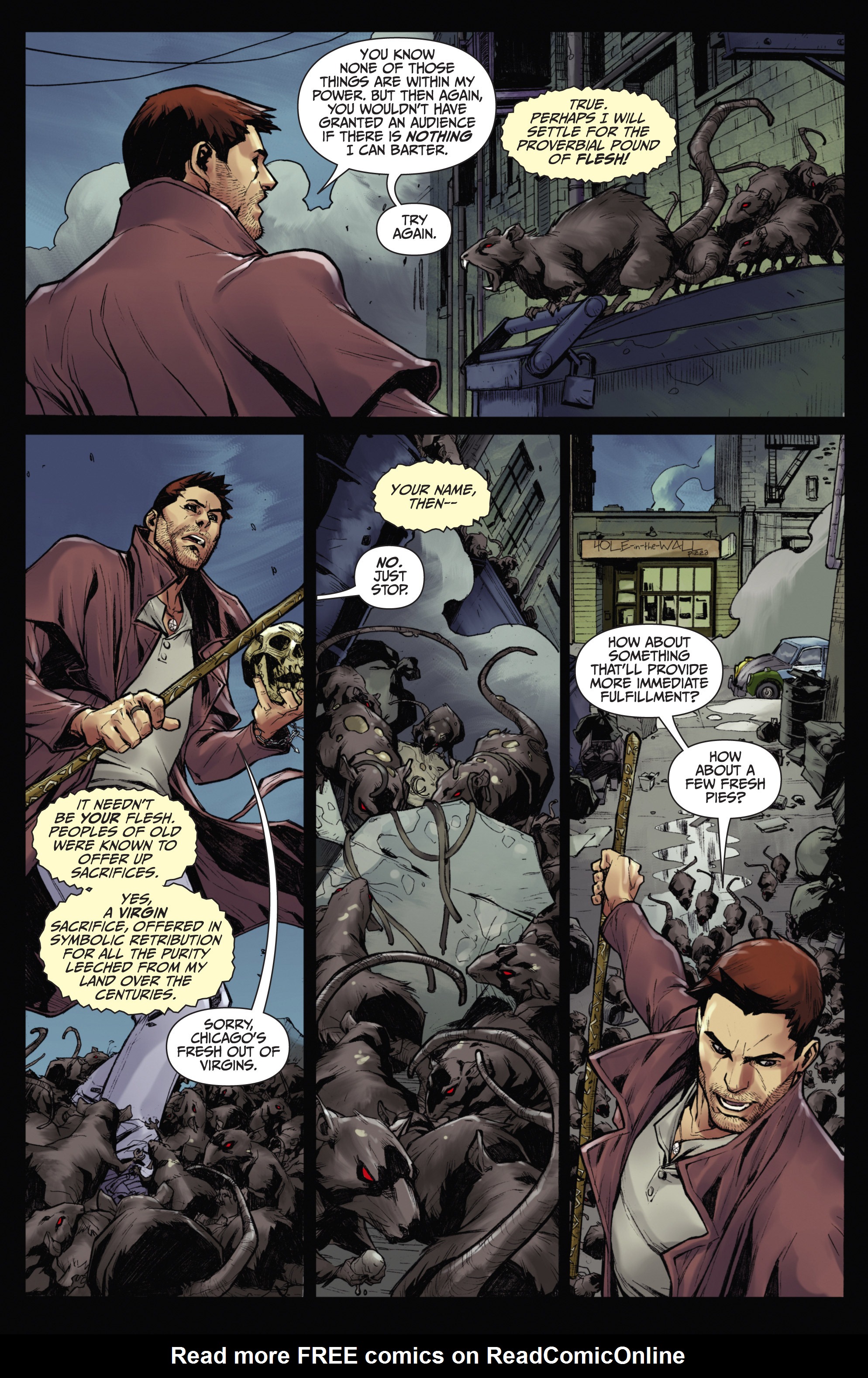 Read online Jim Butcher's The Dresden Files: Down Town comic -  Issue # _TPB - 45
