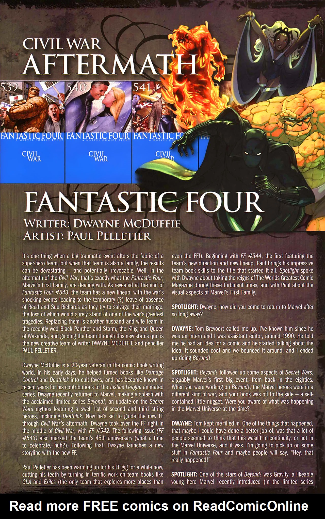 Read online Marvel Spotlight: Civil War Aftermath comic -  Issue # Full - 20