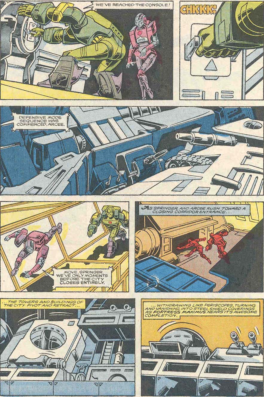 Read online The Transformers: The Movie comic -  Issue #1 - 11