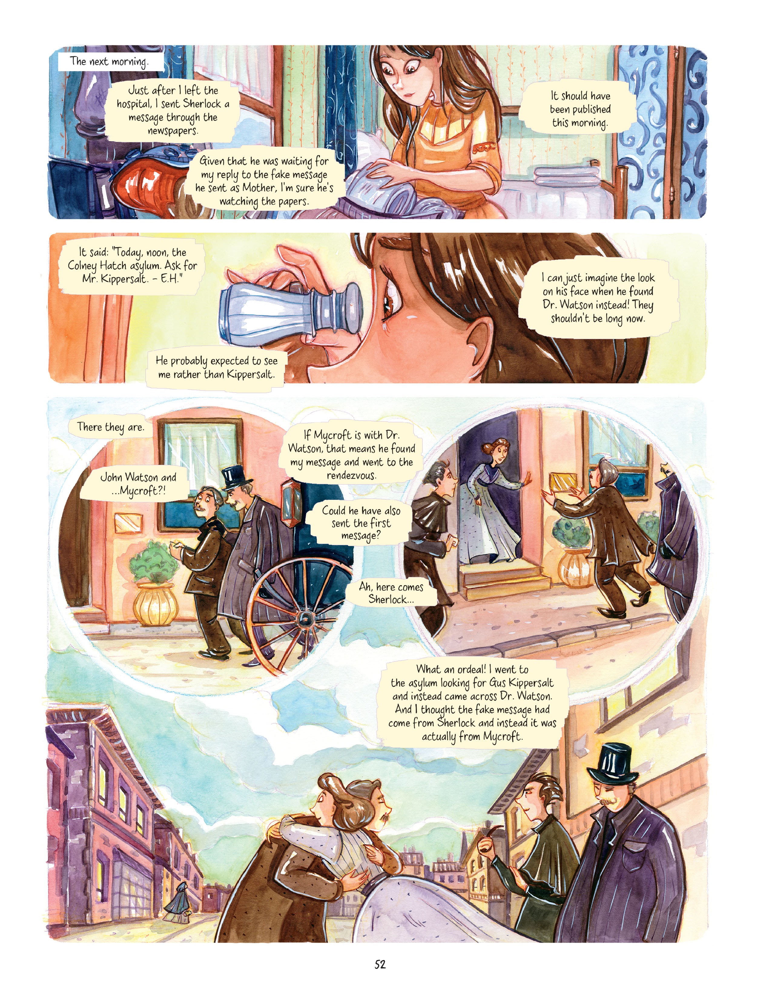 Read online An Enola Holmes Mystery comic -  Issue #3 - 51