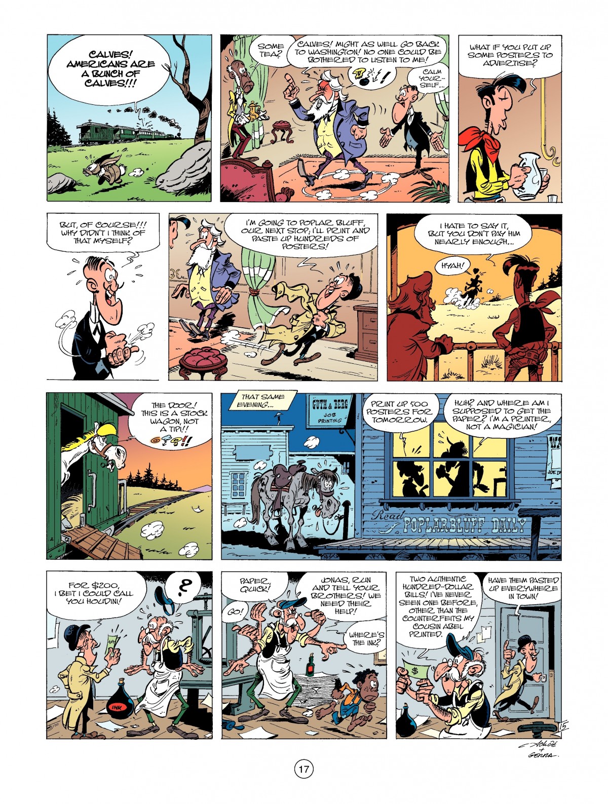 Read online A Lucky Luke Adventure comic -  Issue #39 - 17