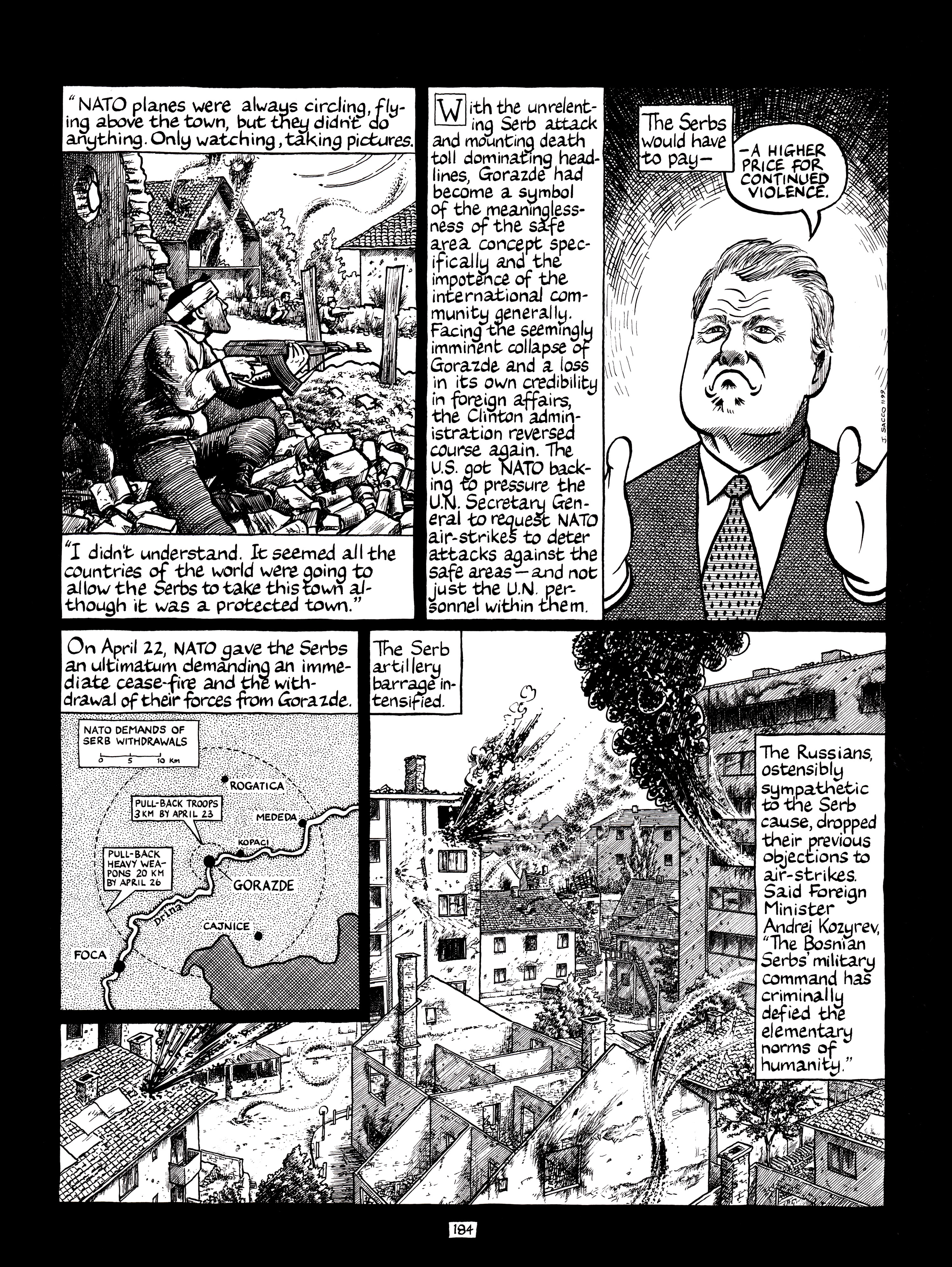 Read online Safe Area Goražde comic -  Issue # TPB (Part 3) - 25