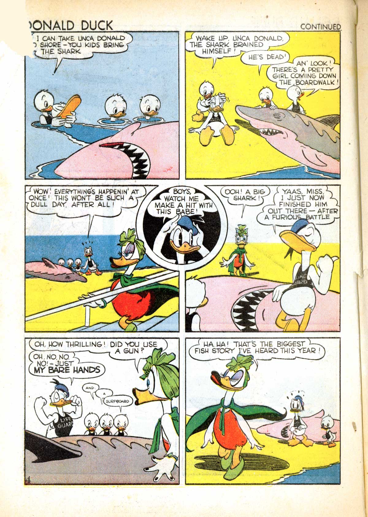 Read online Walt Disney's Comics and Stories comic -  Issue #33 - 6