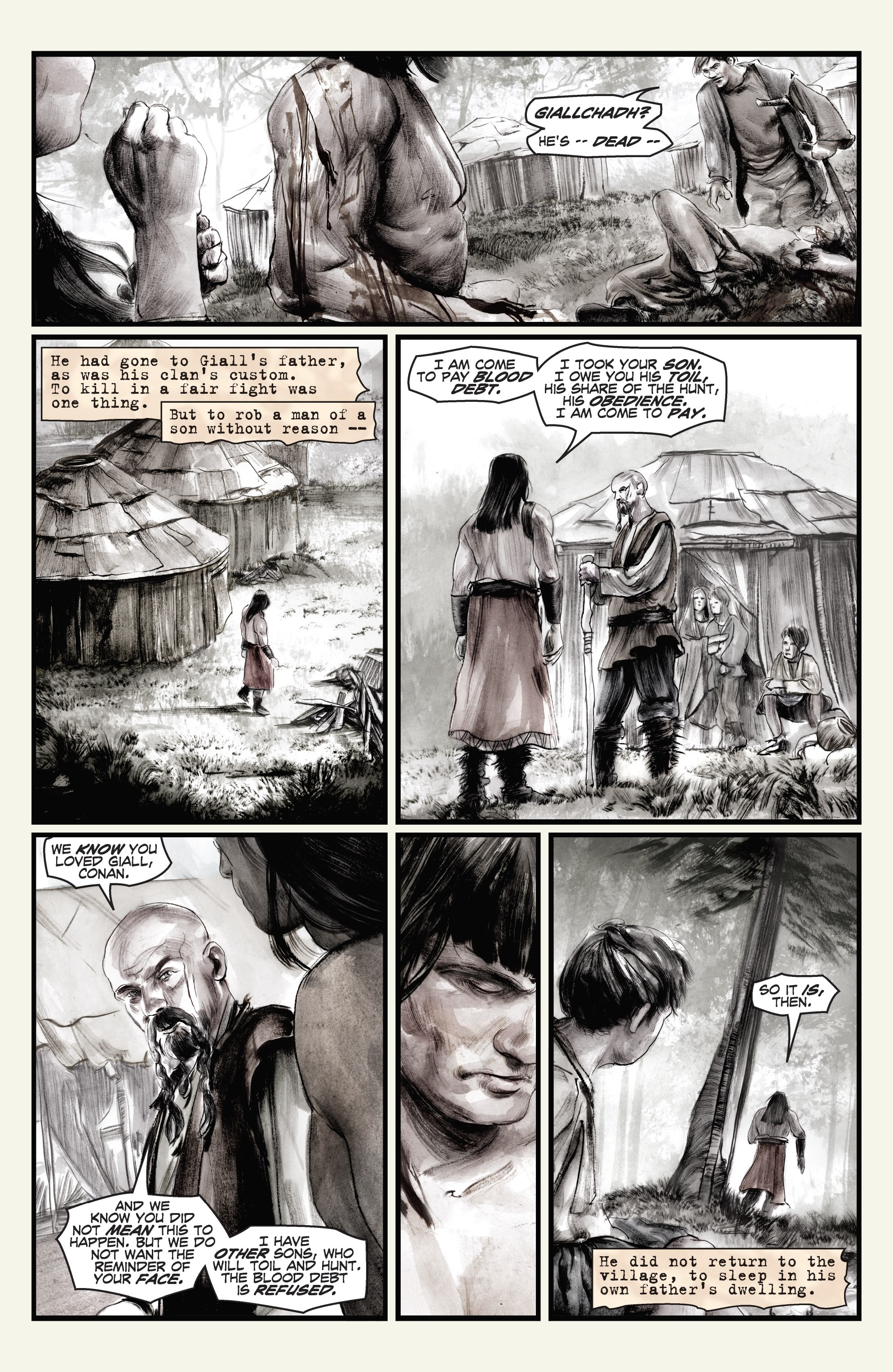 Read online Conan Chronicles Epic Collection comic -  Issue # TPB Return to Cimmeria (Part 2) - 27