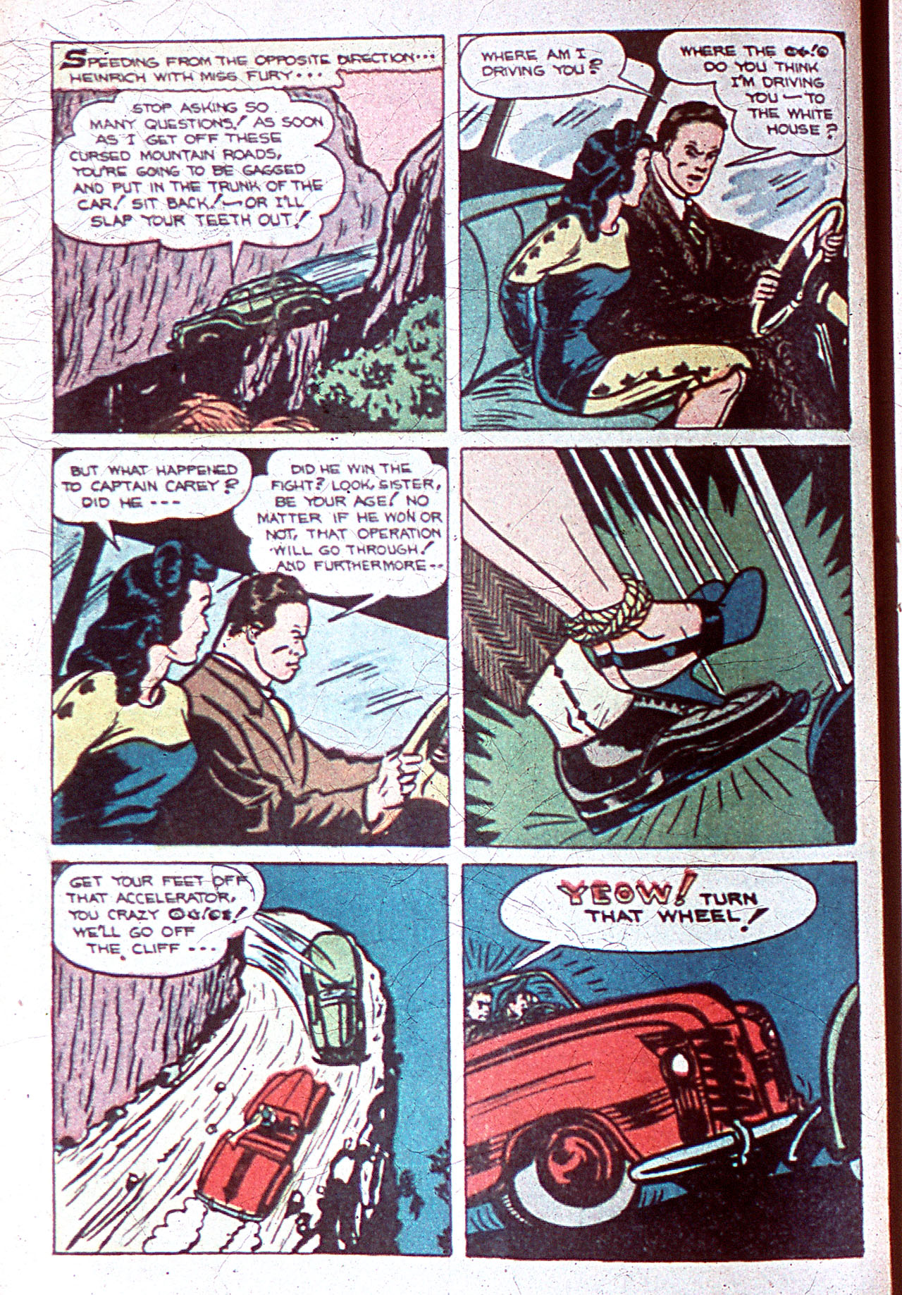 Read online Miss Fury Comics comic -  Issue #6 - 14