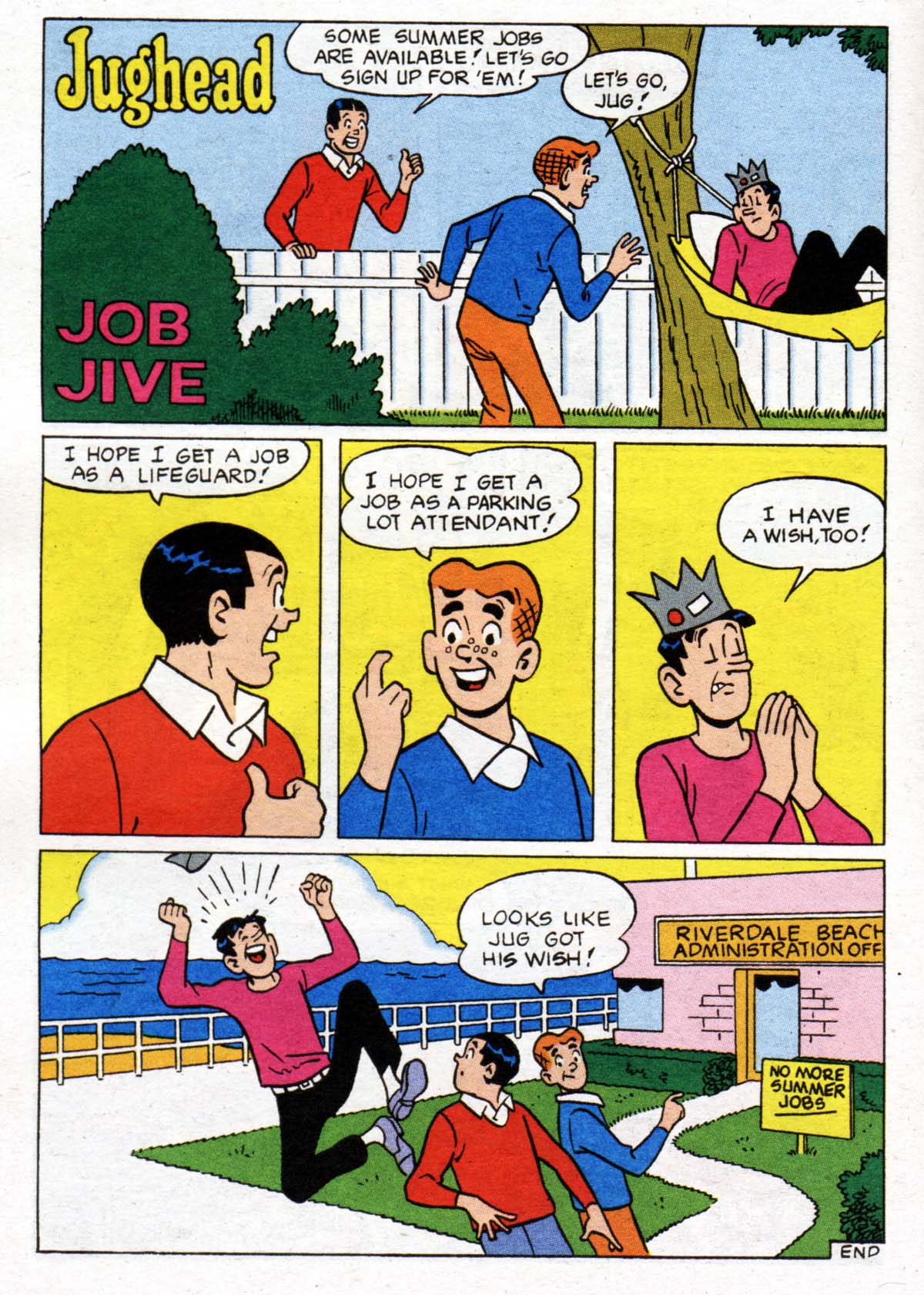 Read online Jughead's Double Digest Magazine comic -  Issue #87 - 154