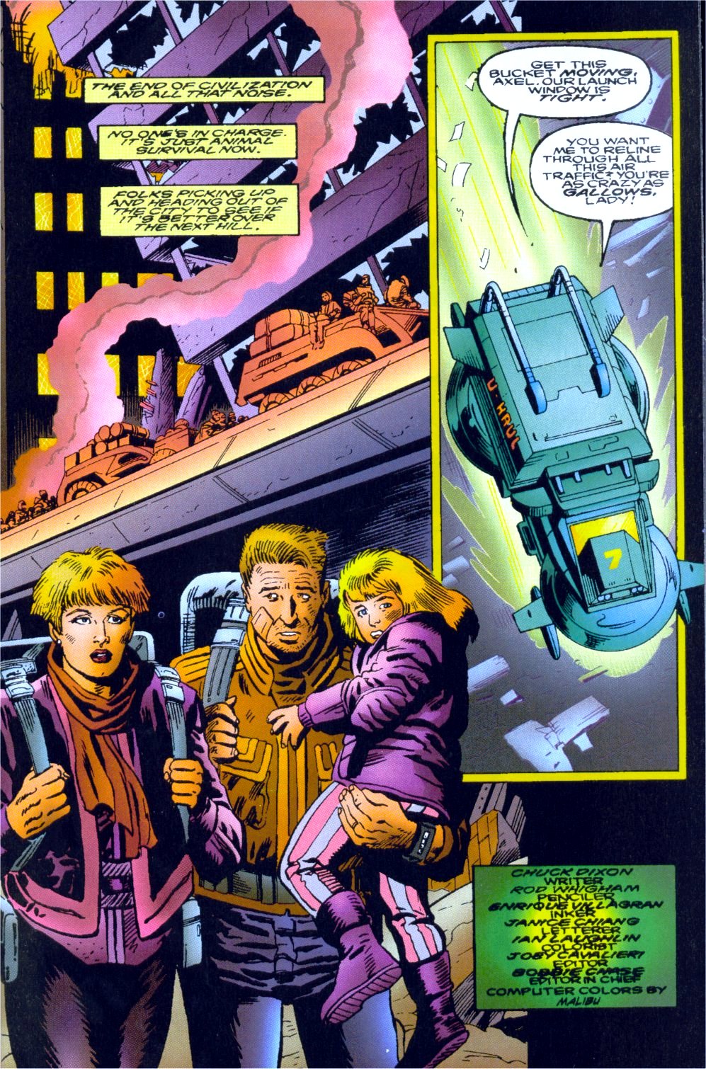 Read online Punisher 2099 comic -  Issue #33 - 5