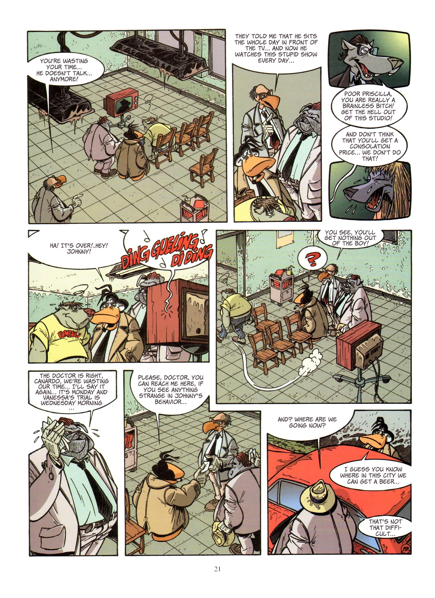 Read online Une enquête de l'inspecteur Canardo comic -  Issue #12 - 22