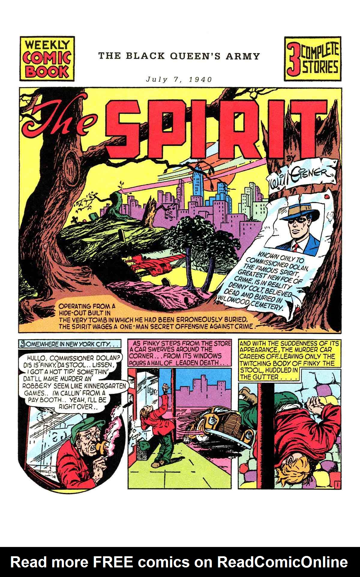 Read online Will Eisner's The Spirit Archives comic -  Issue # TPB 1 (Part 1) - 37