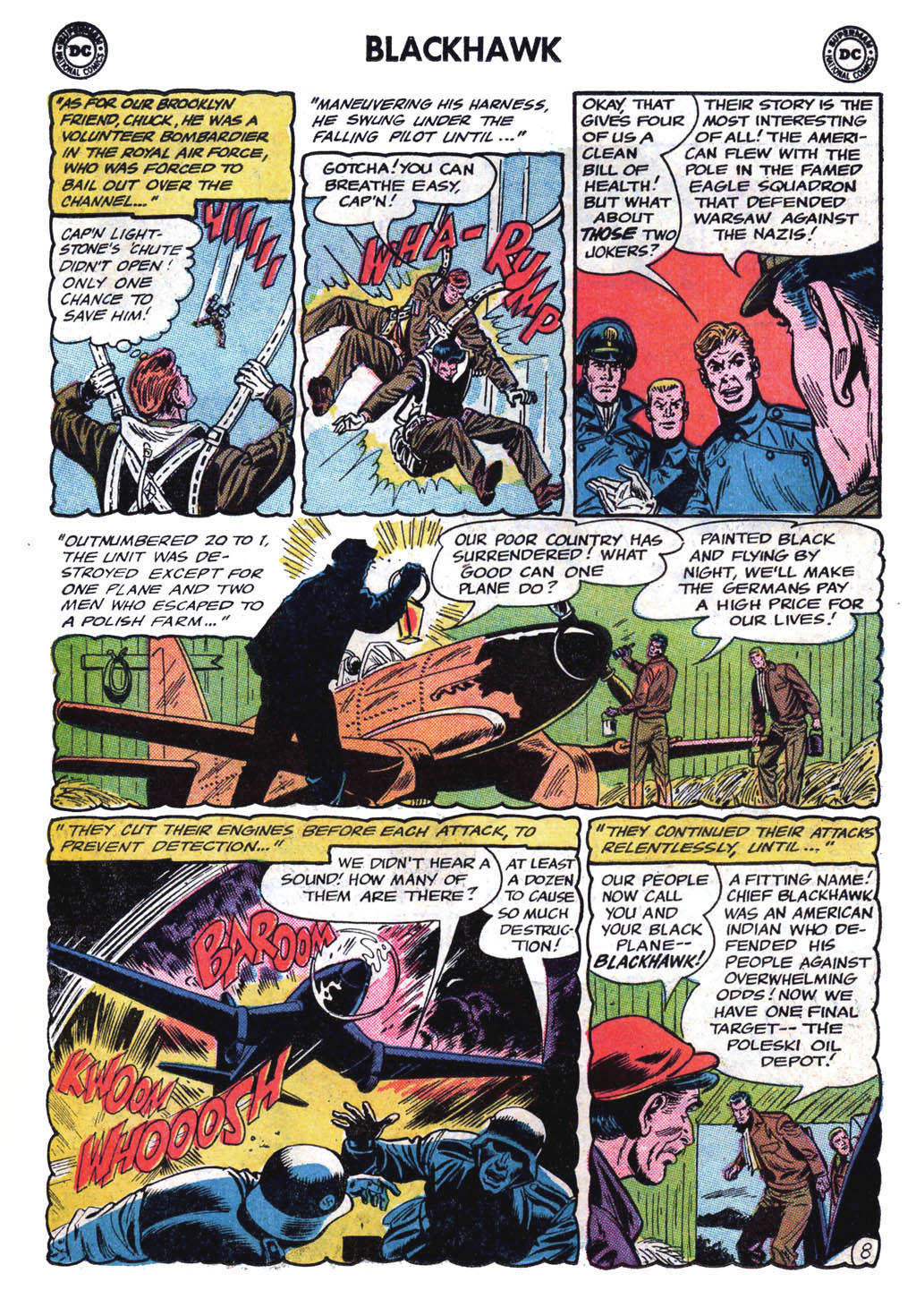 Read online Blackhawk (1957) comic -  Issue #198 - 10