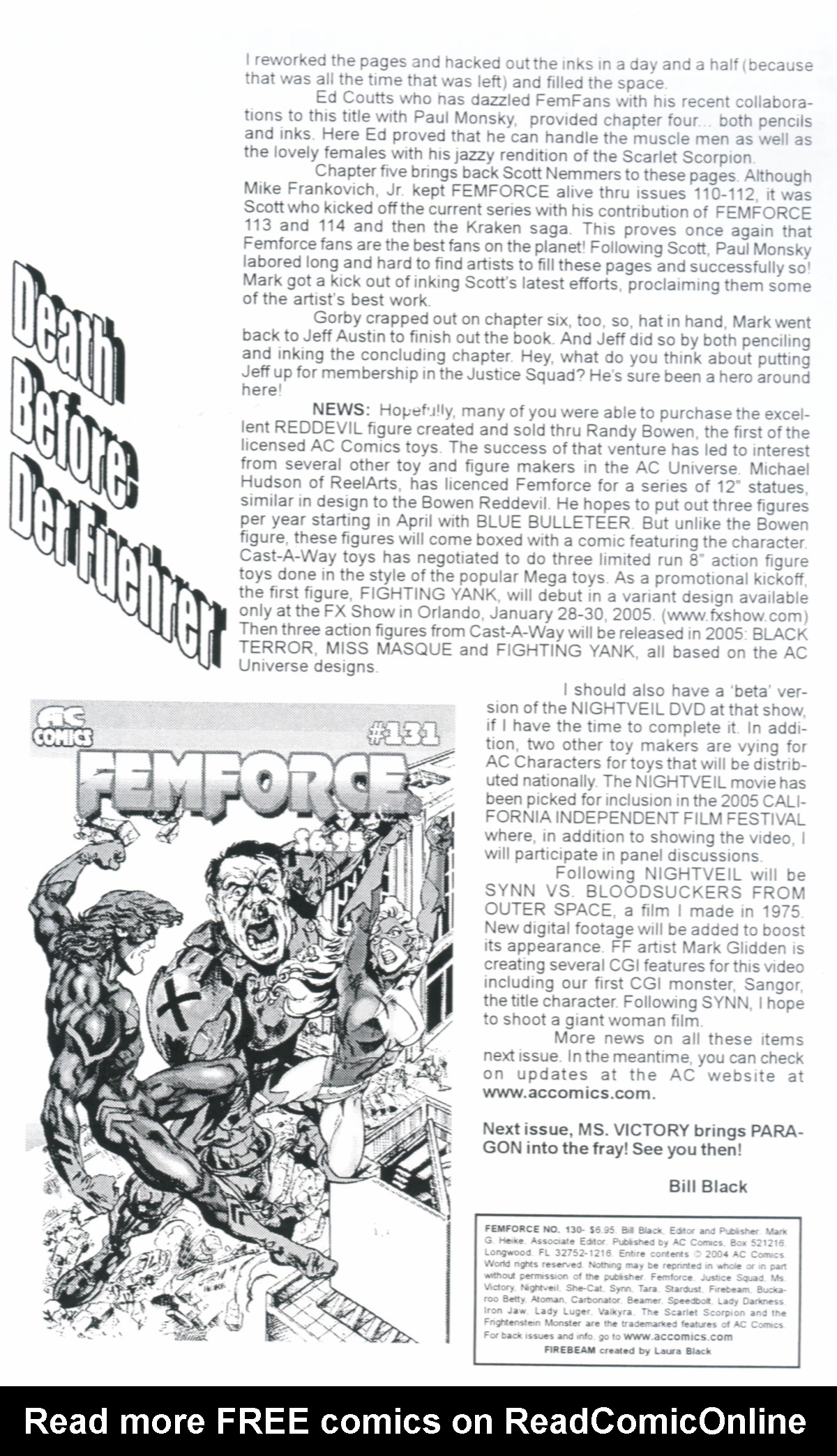 Read online Femforce comic -  Issue #130 - 17