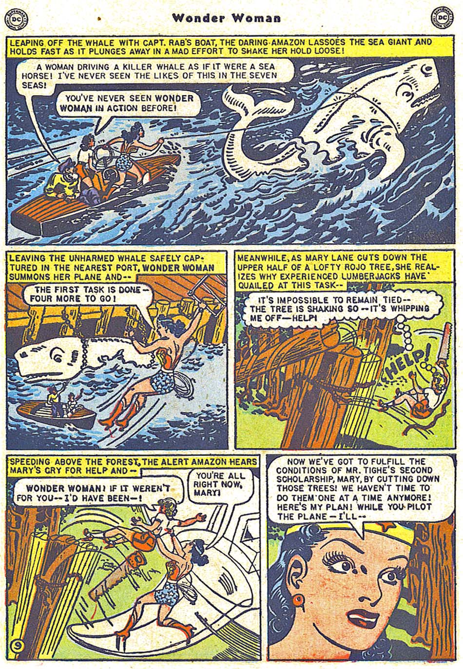 Read online Wonder Woman (1942) comic -  Issue #38 - 45