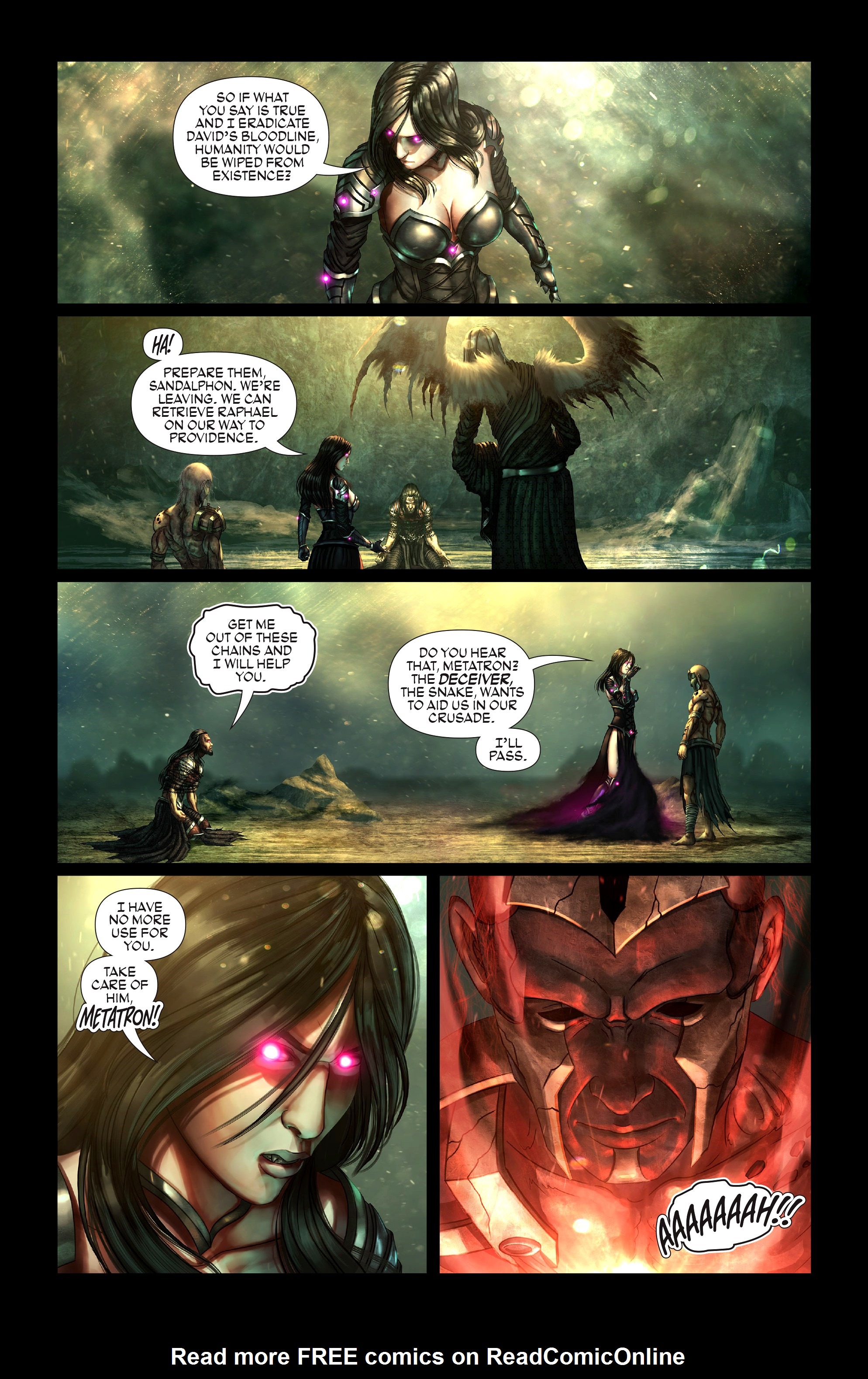 Read online Knights of the Golden Sun comic -  Issue #6 - 10