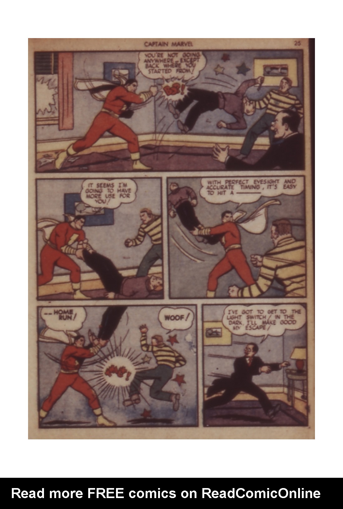 Read online Captain Marvel Adventures comic -  Issue #16 - 25