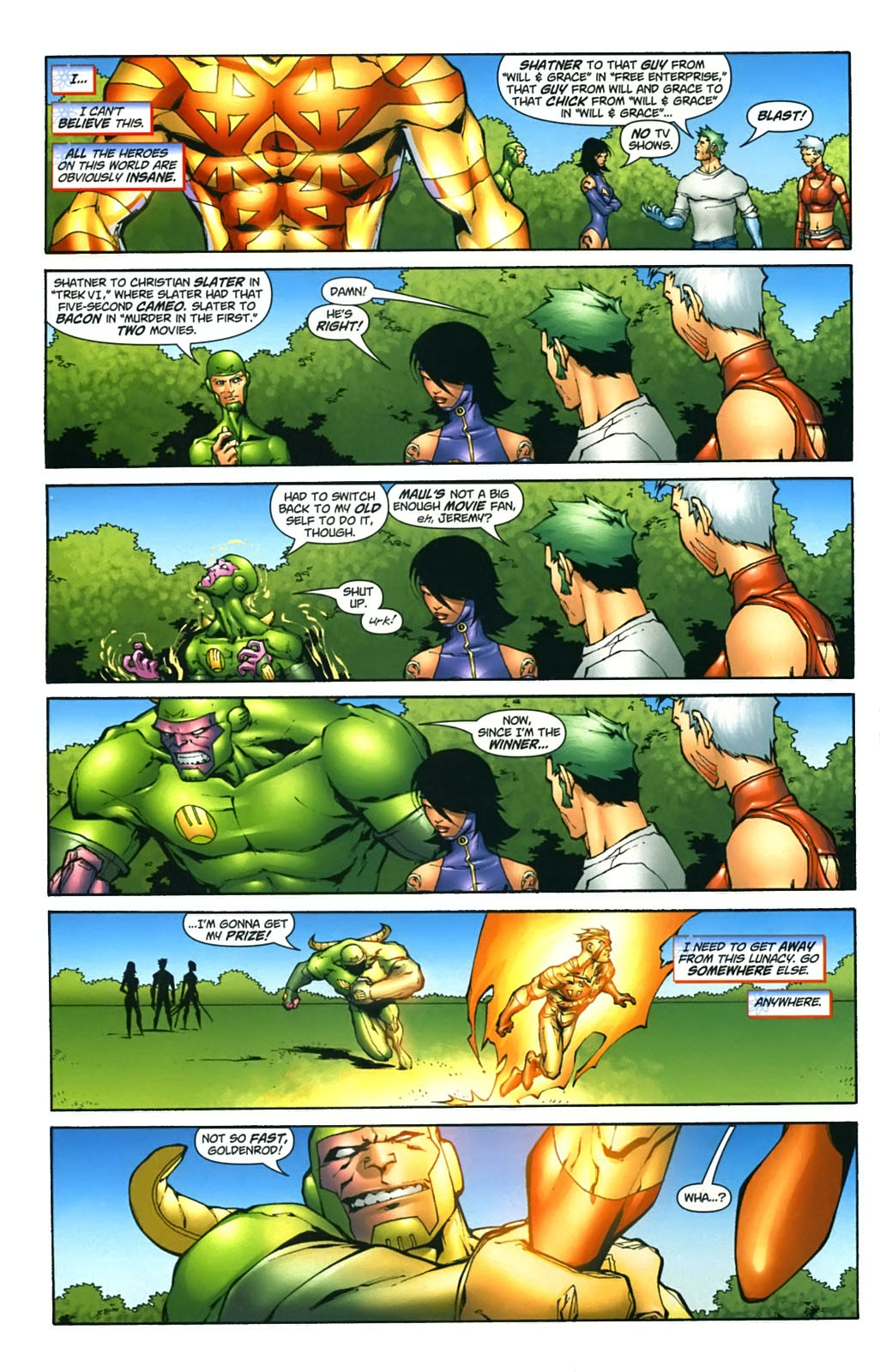 Read online Captain Atom: Armageddon comic -  Issue #4 - 5
