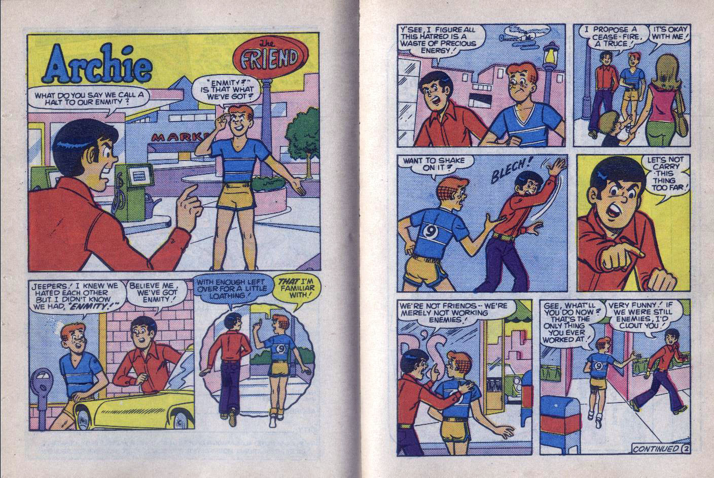 Read online Archie...Archie Andrews, Where Are You? Digest Magazine comic -  Issue #64 - 62