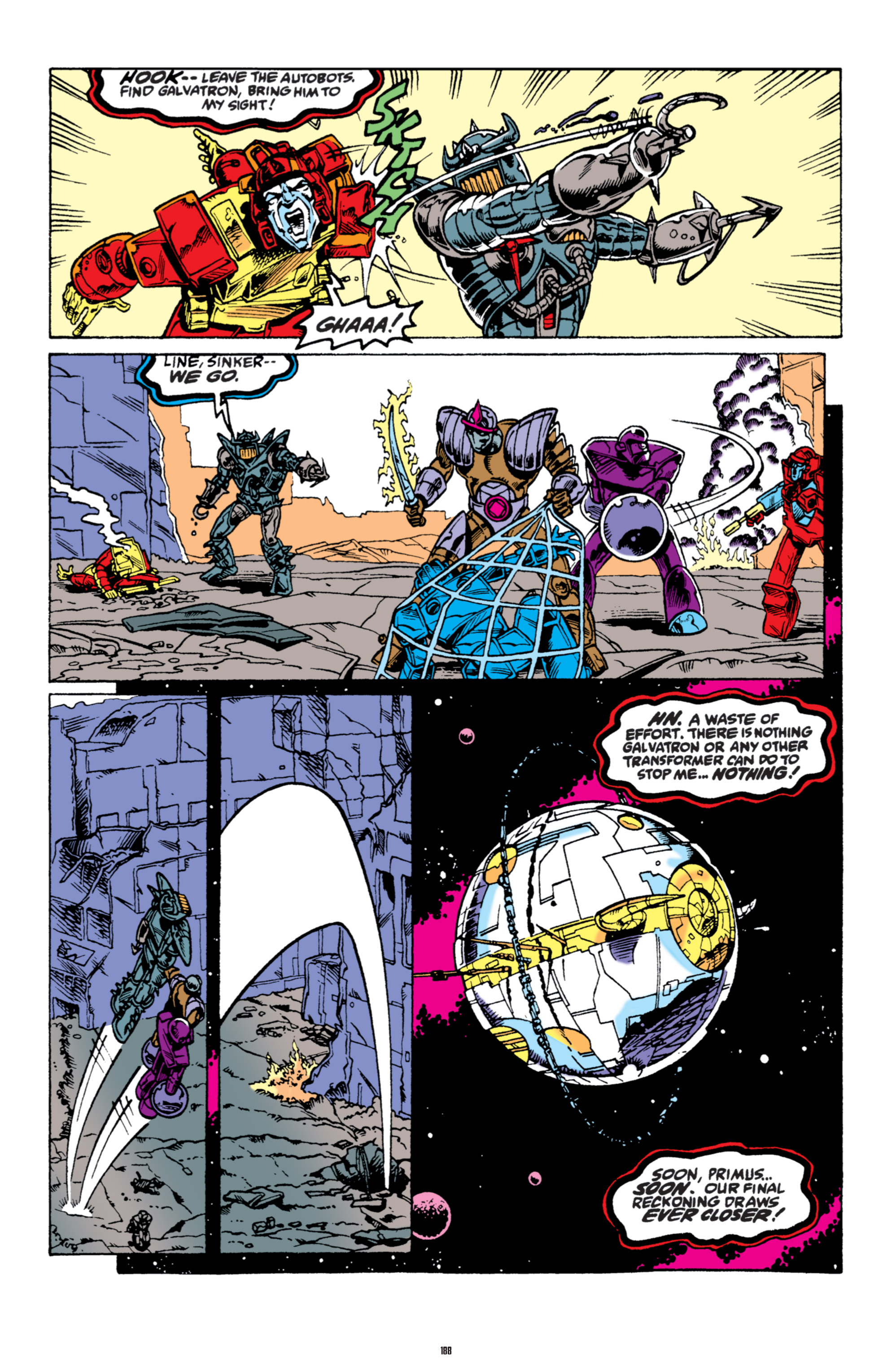 Read online The Transformers Classics comic -  Issue # TPB 6 - 188