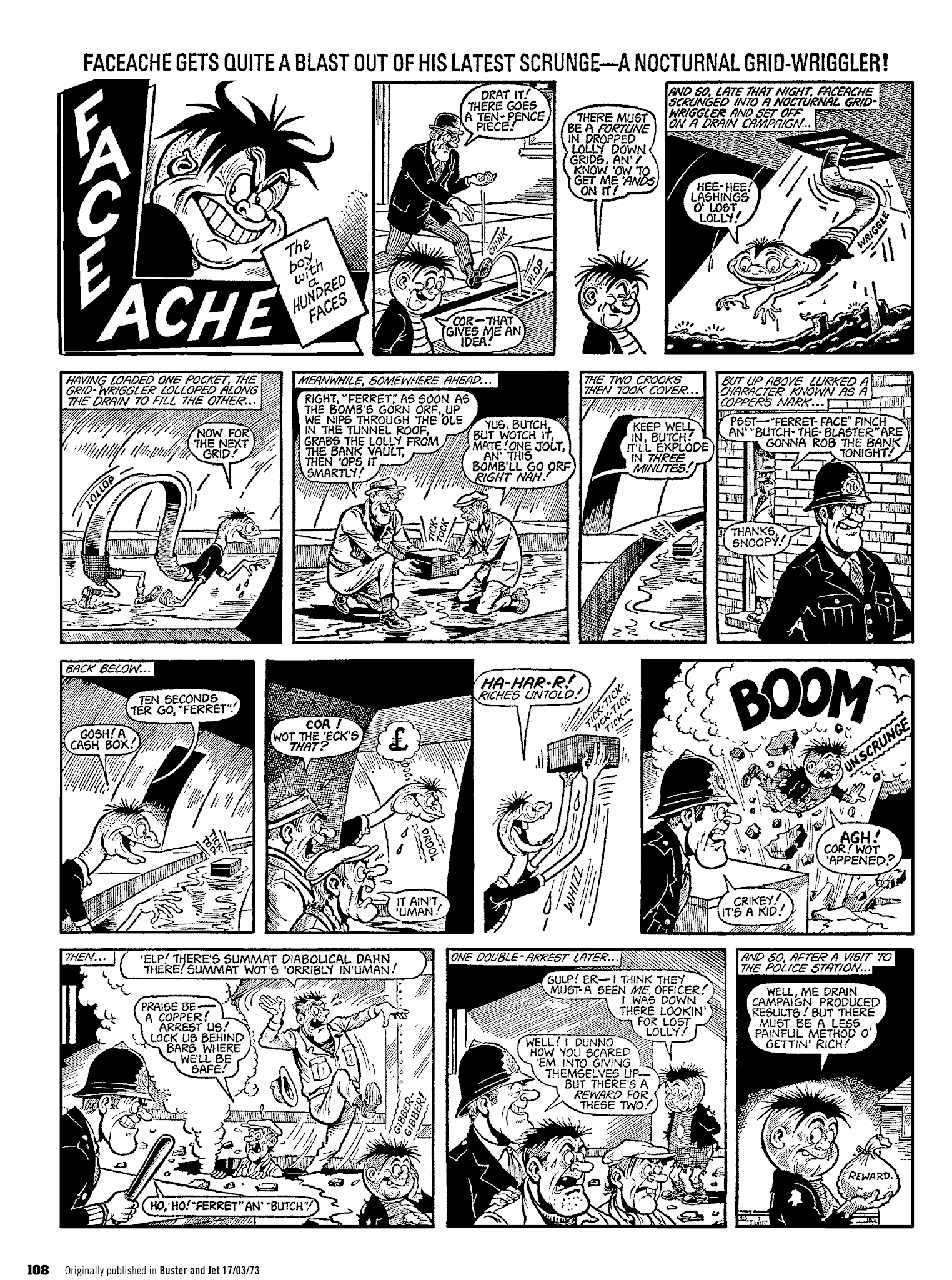 Read online Faceache: The First Hundred Scrunges comic -  Issue # TPB 1 - 110