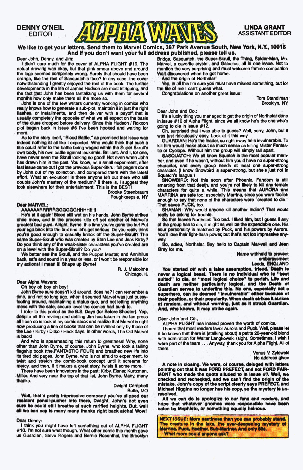 Read online Alpha Flight (1983) comic -  Issue #14 - 25