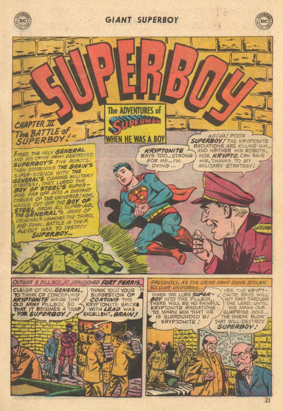 Read online Superboy (1949) comic -  Issue #138 - 20