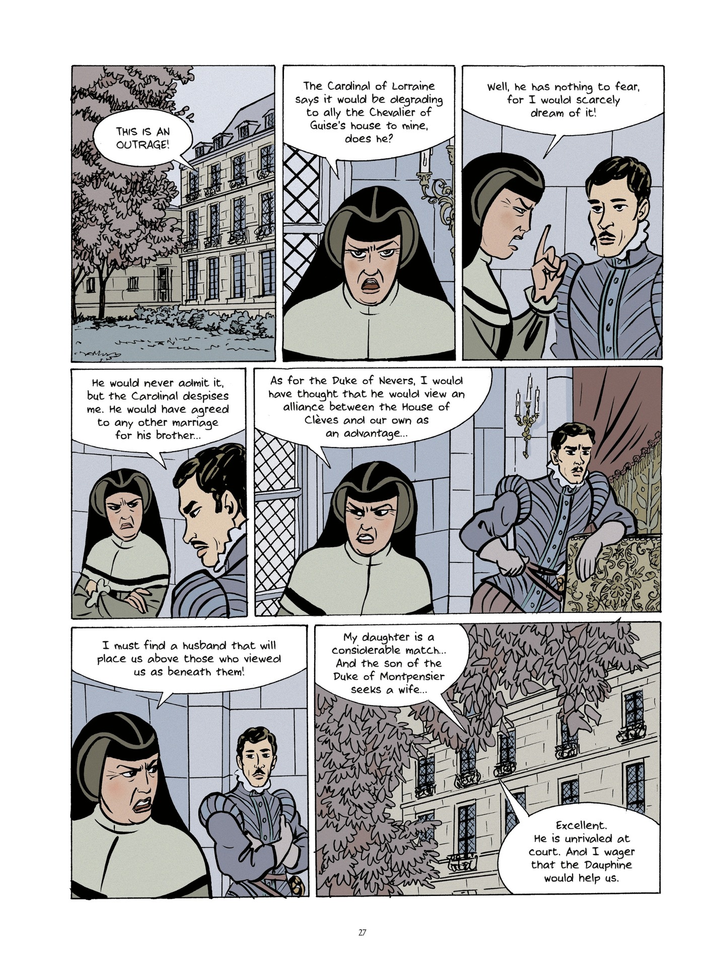 Read online The Princess of Clèves comic -  Issue # TPB (Part 1) - 23