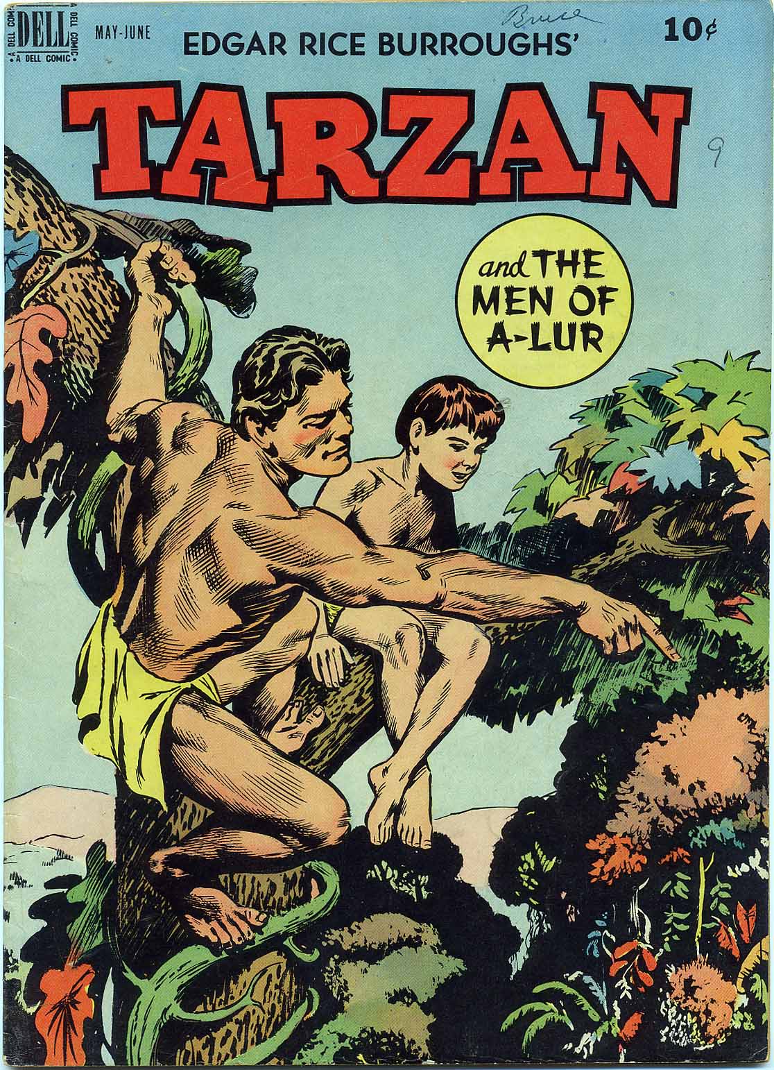 Read online Tarzan (1948) comic -  Issue #9 - 1