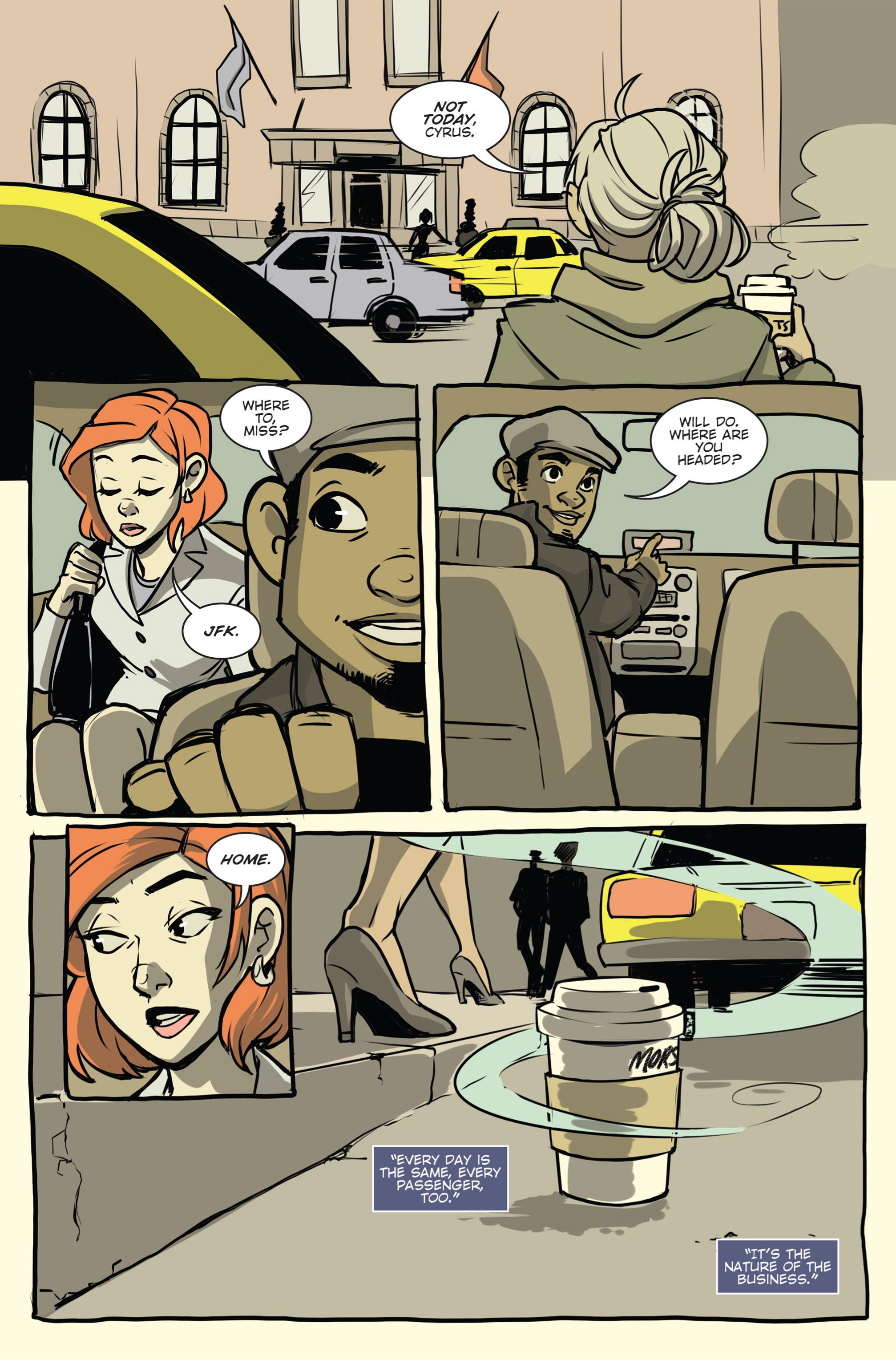 Read online Cyrus Perkins and the Haunted Taxicab comic -  Issue # TPB - 8