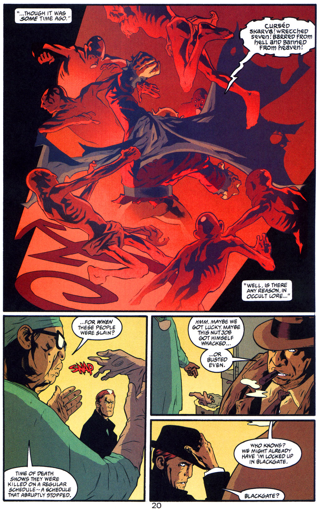 Read online Arkham Asylum: Living Hell comic -  Issue #4 - 22