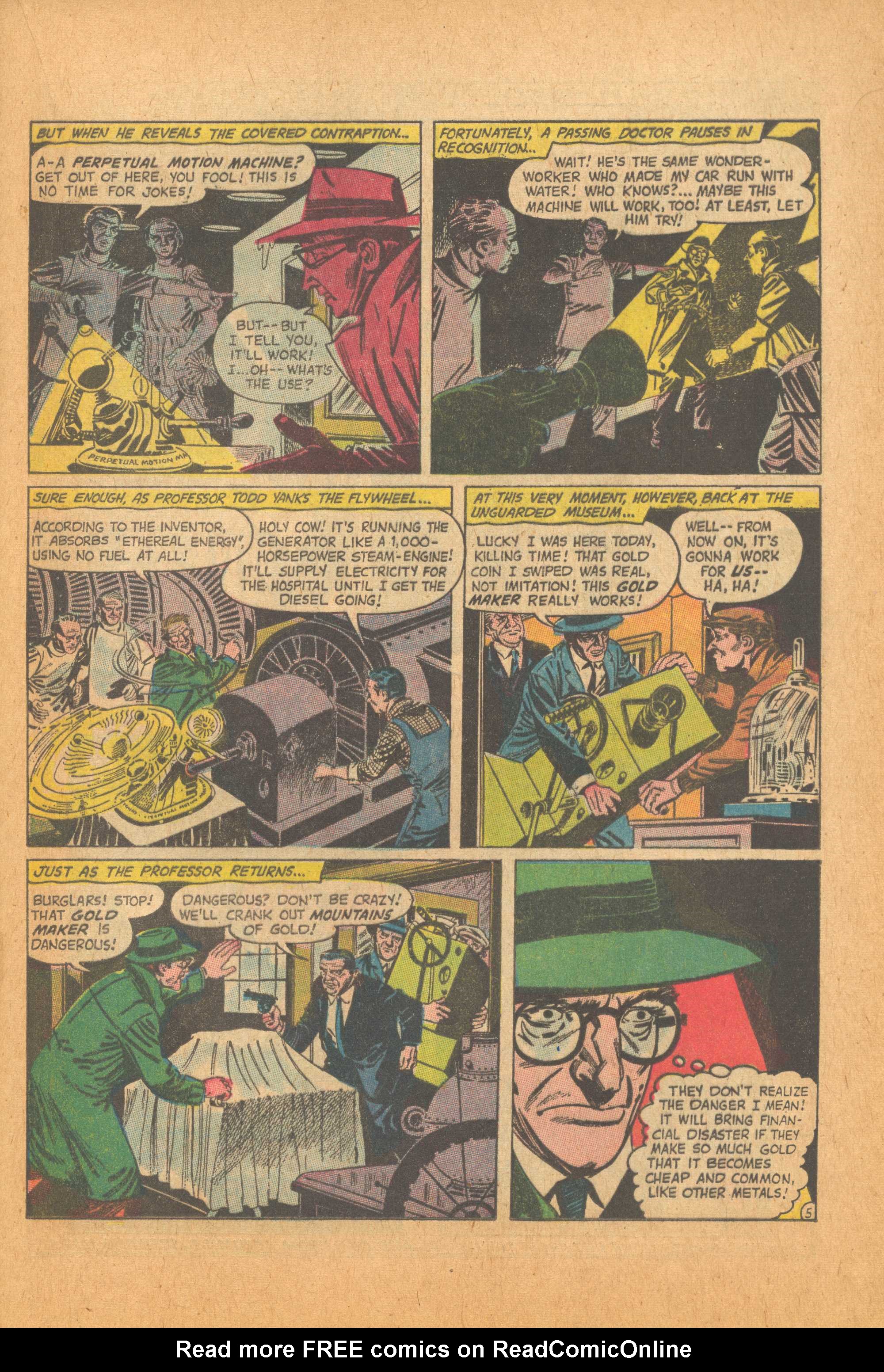 Read online House of Mystery (1951) comic -  Issue #174 - 21