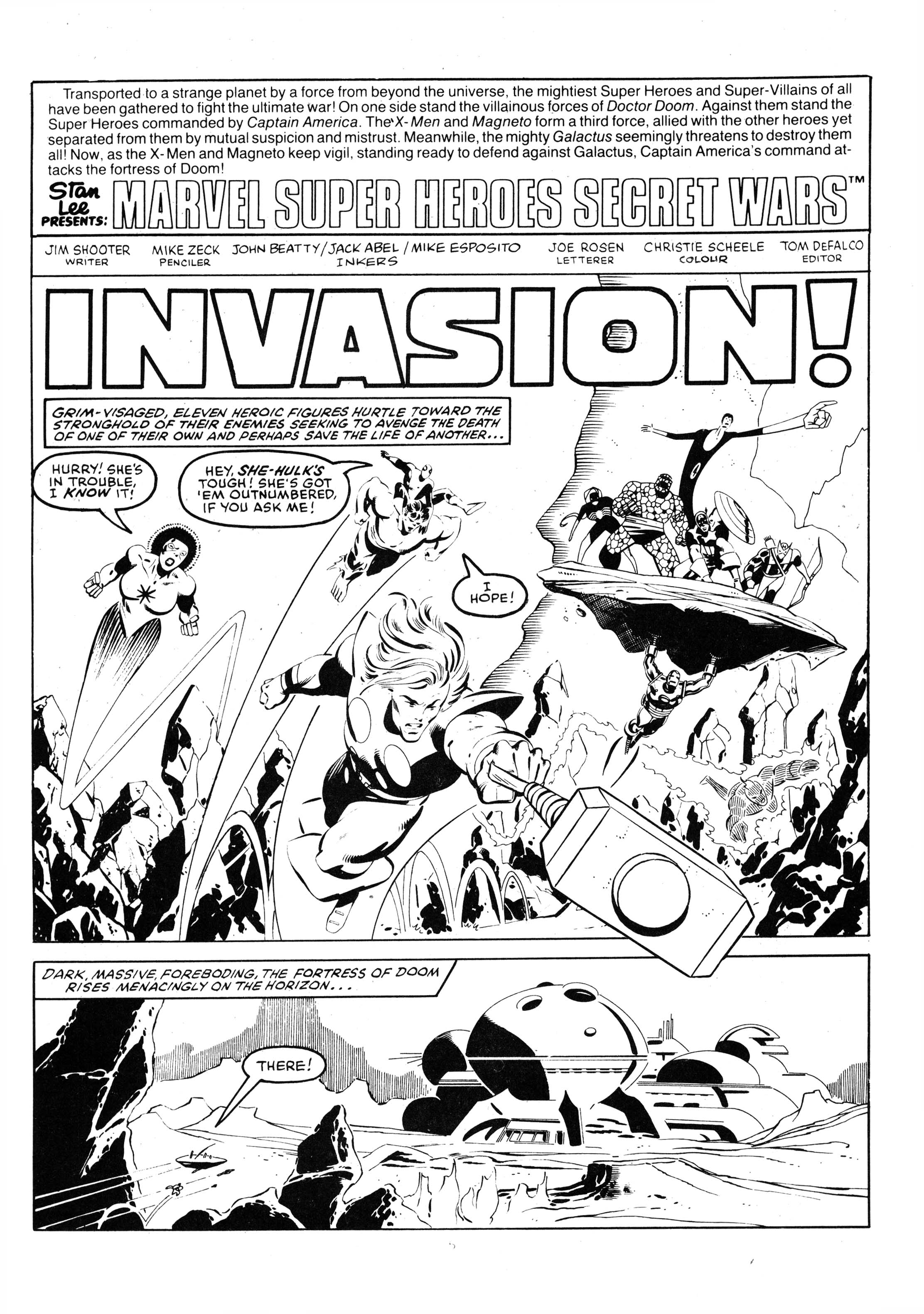 Read online Secret Wars (1985) comic -  Issue #15 - 5