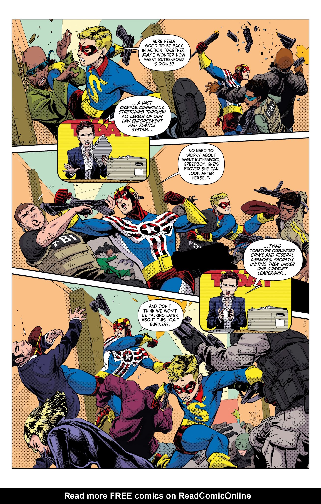 Read online Fighting American: The Ties That Bind comic -  Issue #4 - 21