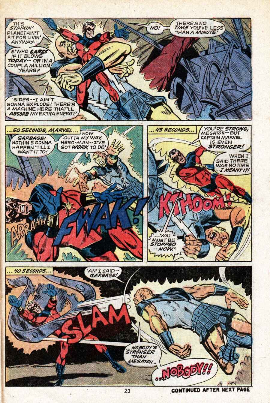 Read online Captain Marvel (1968) comic -  Issue #23 - 18