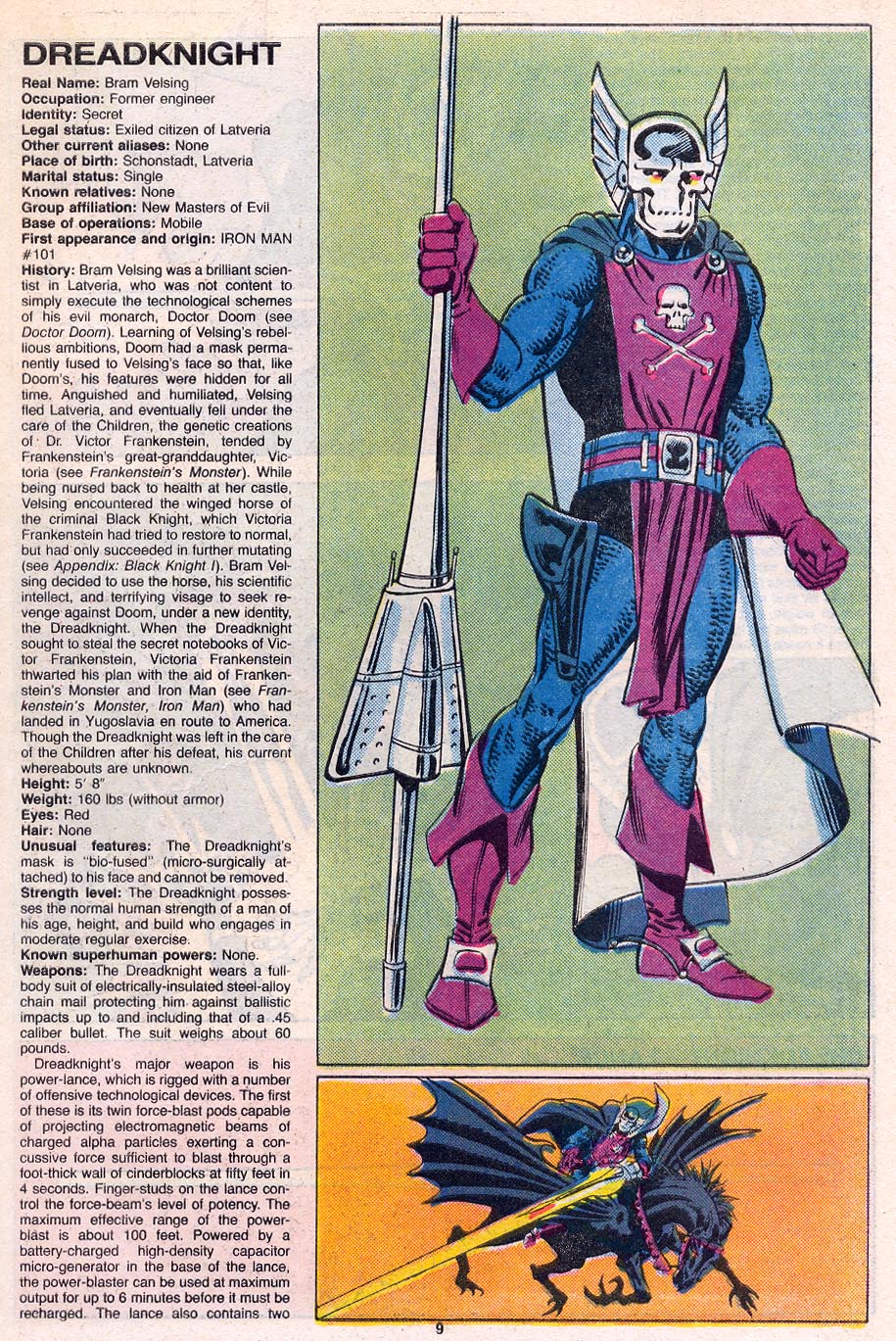 Read online The Official Handbook of the Marvel Universe Deluxe Edition comic -  Issue #4 - 11