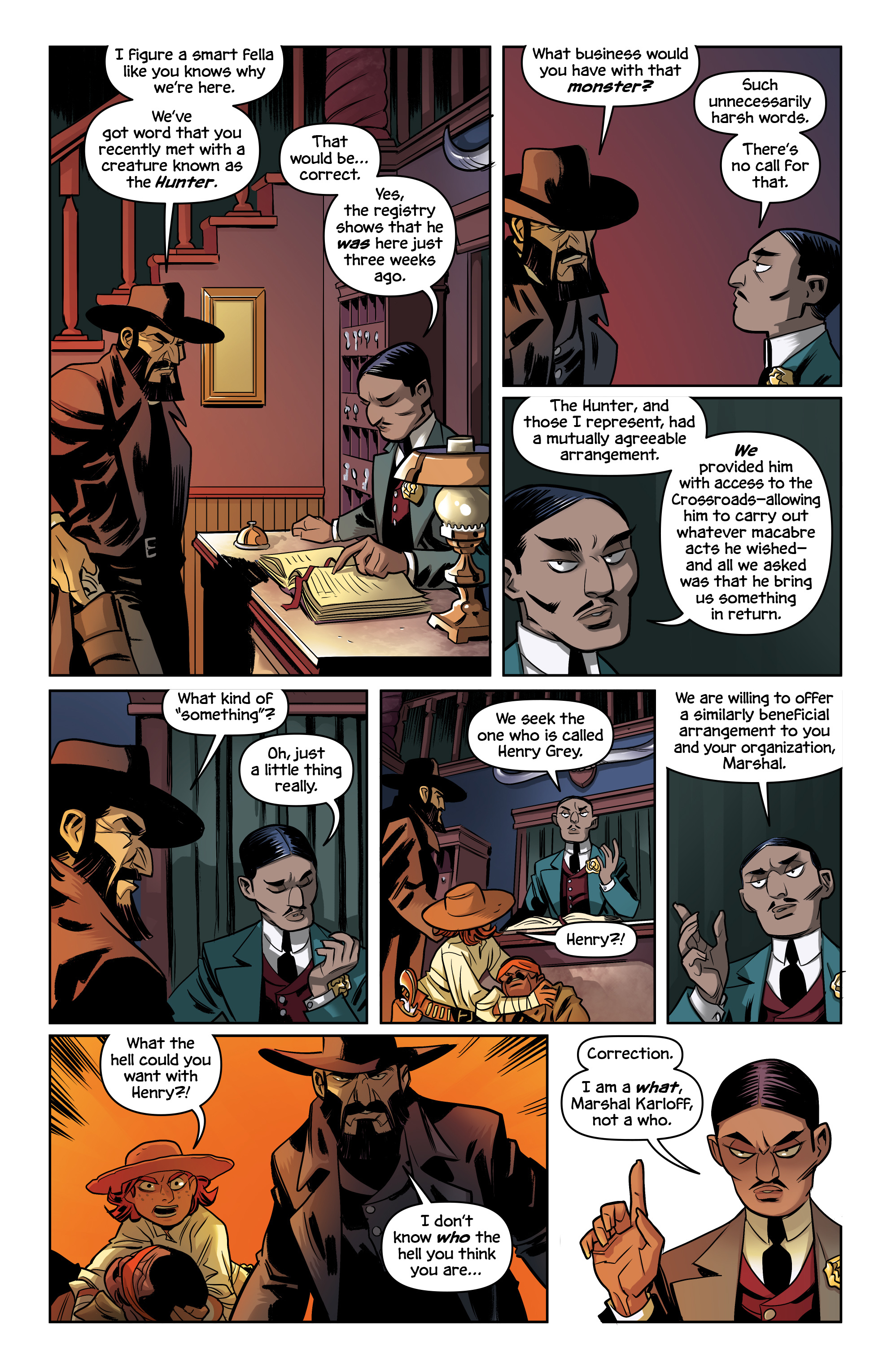 Read online Shadow Roads comic -  Issue #7 - 12