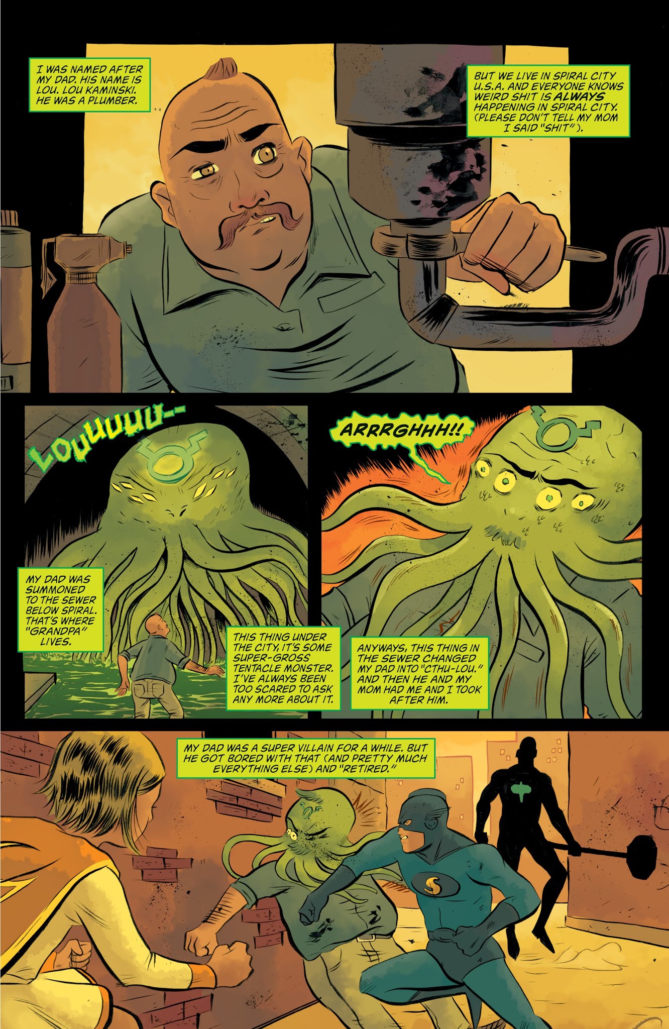 Read online Black Hammer: Cthu-Louise comic -  Issue # Full - 5