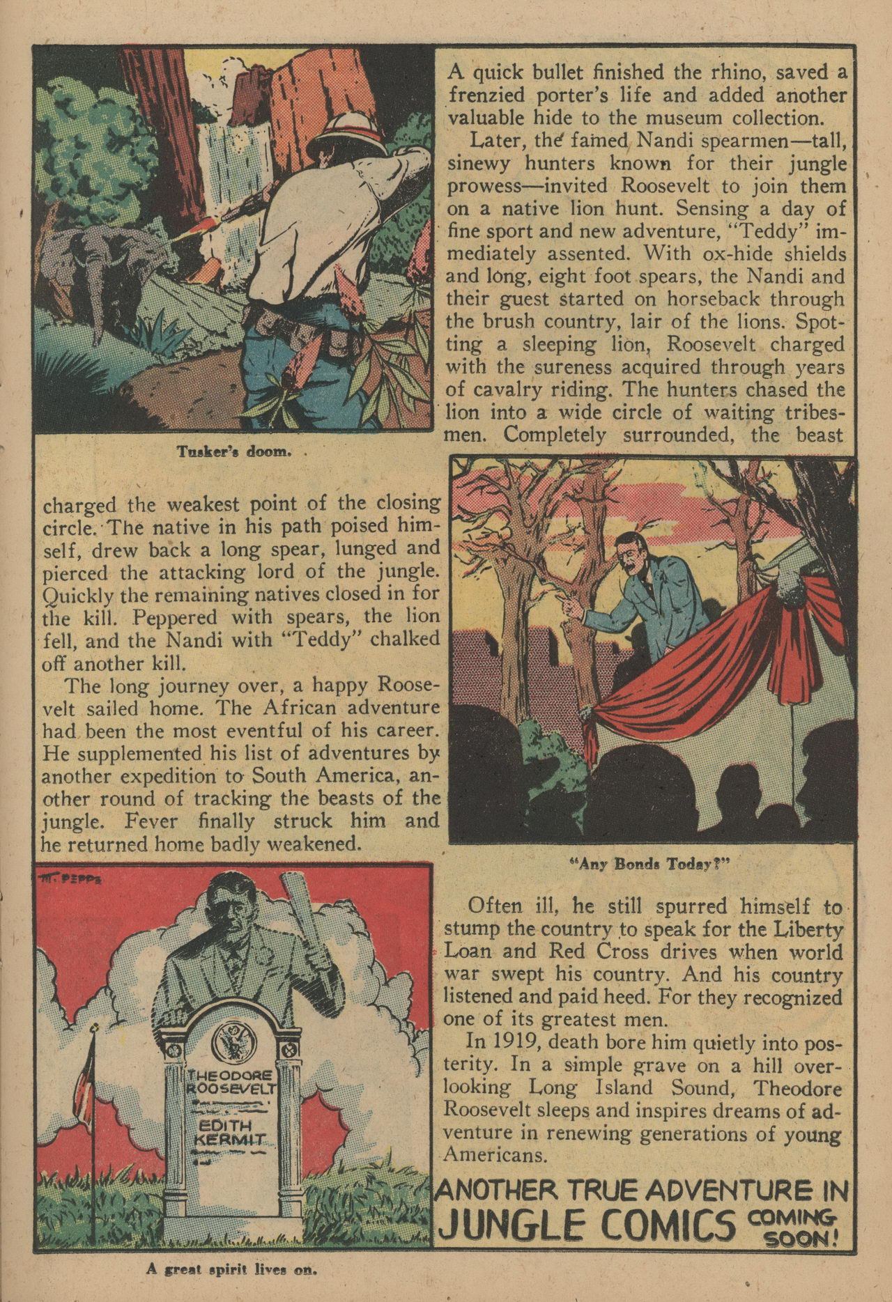 Read online Jungle Comics comic -  Issue #92 - 23
