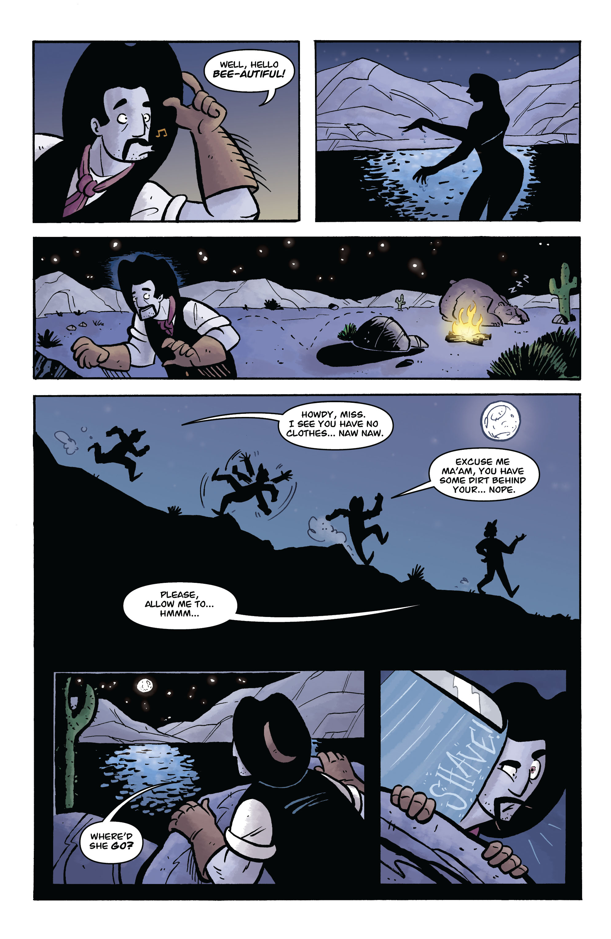 Read online Reed Gunther comic -  Issue #1 - 4